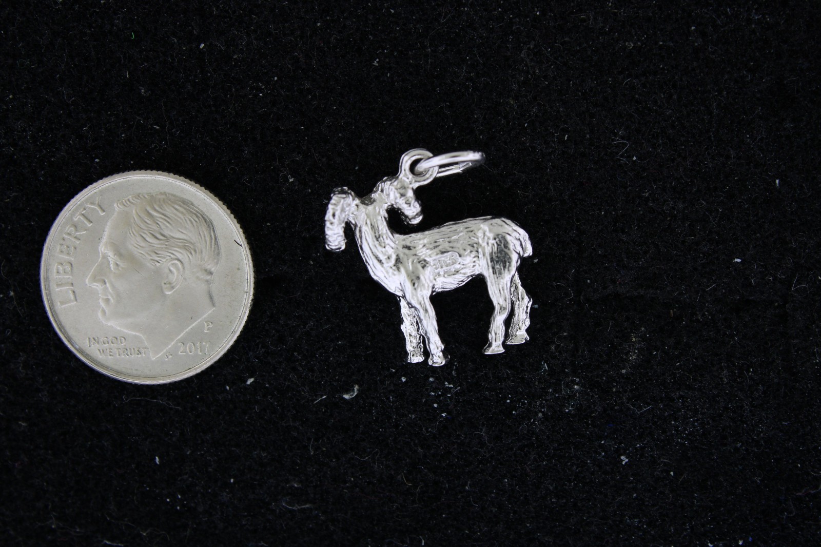Rembrandt Sterling Silver Ram Charm