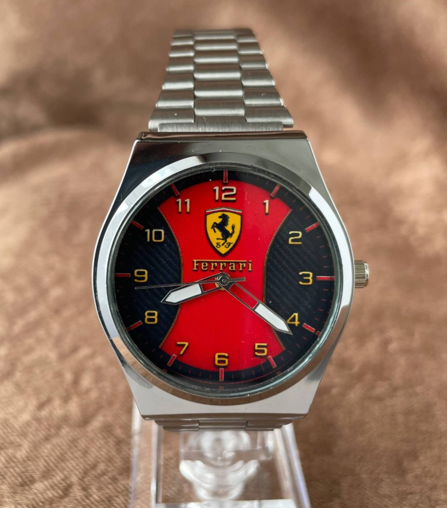 Ferrari, handmade watch, quartz movement, Ferrari