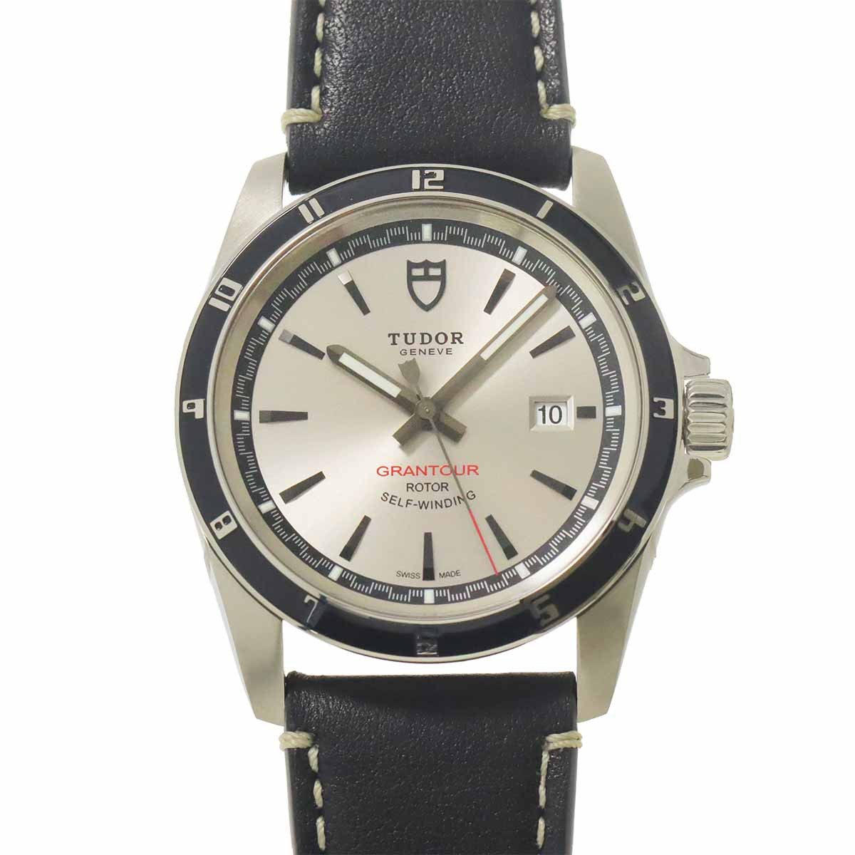 TUDOR Grantour 20500N Date Automatic Silver Dial Mens Watch 90329954