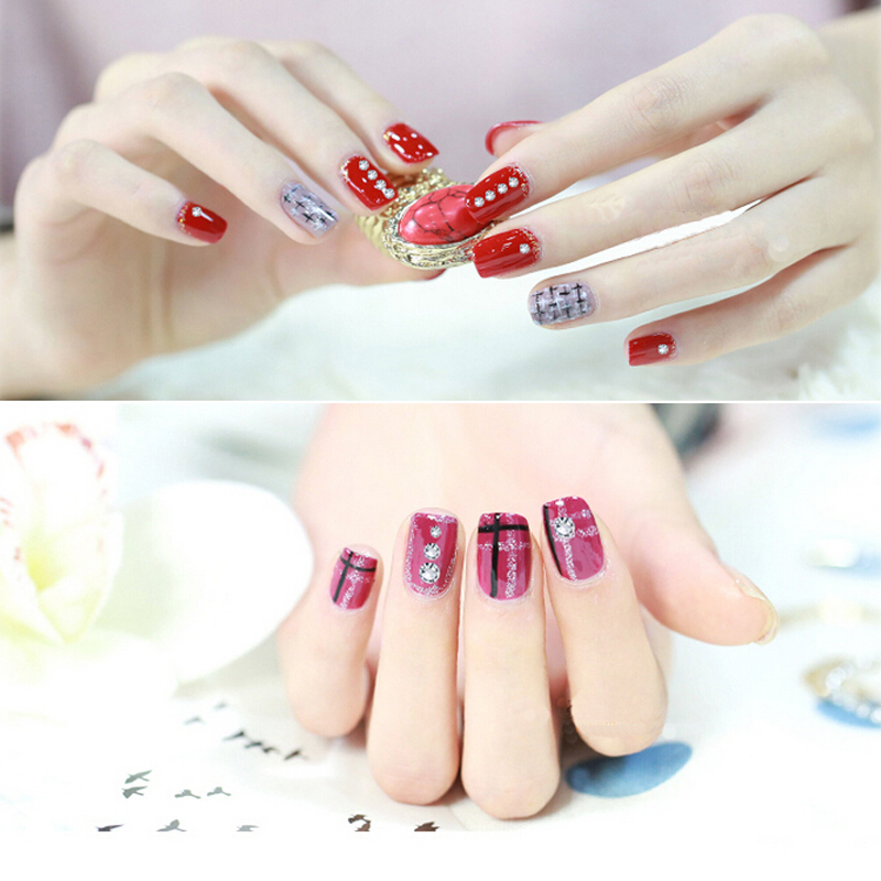 Rose Gold Nail Art Rhinestones FlatBack Glitter Crystal Gems Tips DIY Decoration