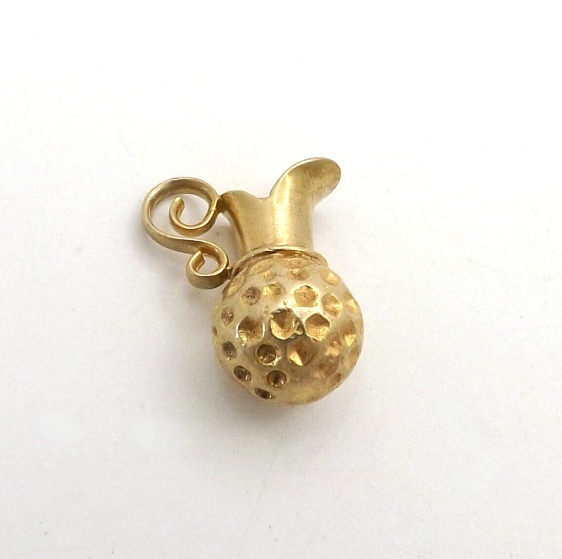 Solid 9k 9ct Gold Grecian Persian Water Jug Pitcher Vase Charm Pendant