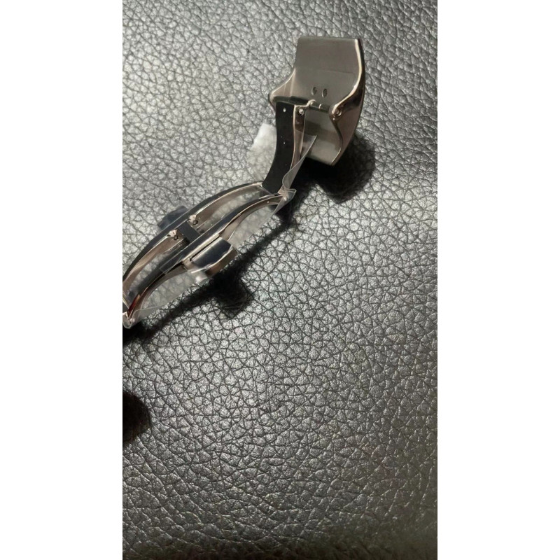 Fits Franck Muller Straps V45 SS Butterfly Folding Buckle Clasp 20mm