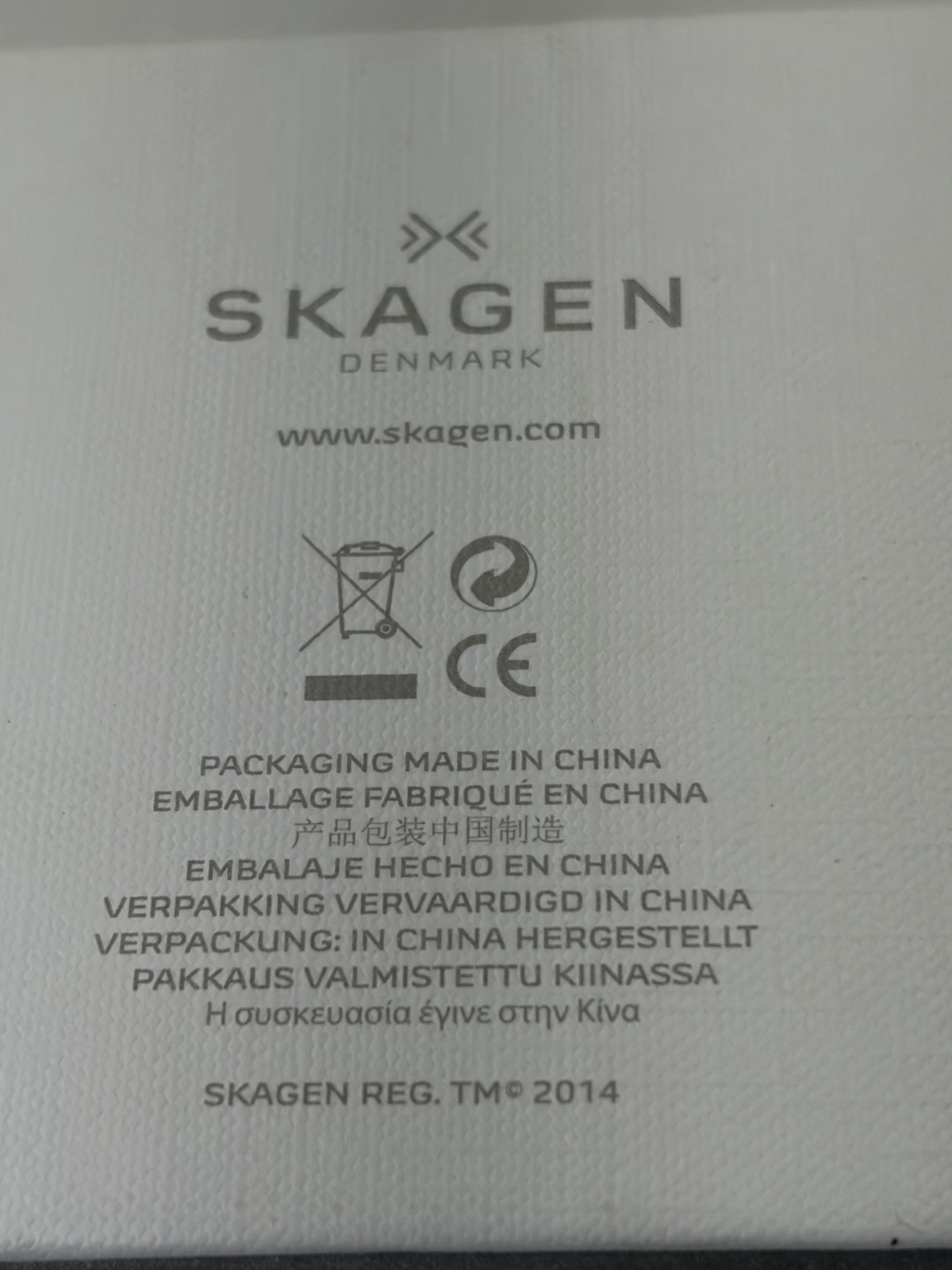 Skagen Melbye Grey Dial Grey Mesh Men’s Watch SKW6007