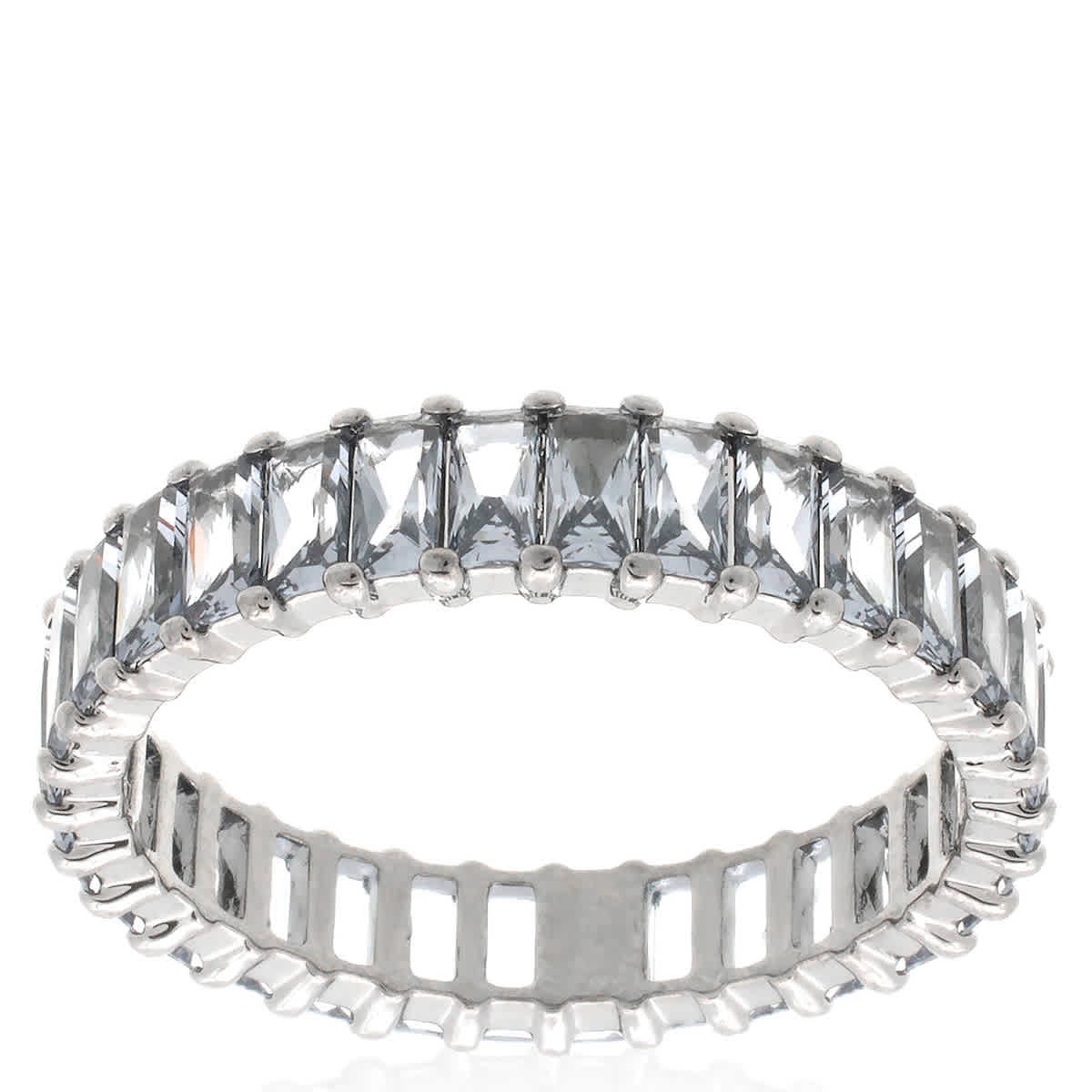 Swarovski Matrix Band Ring Ruthenium Shiny Grey