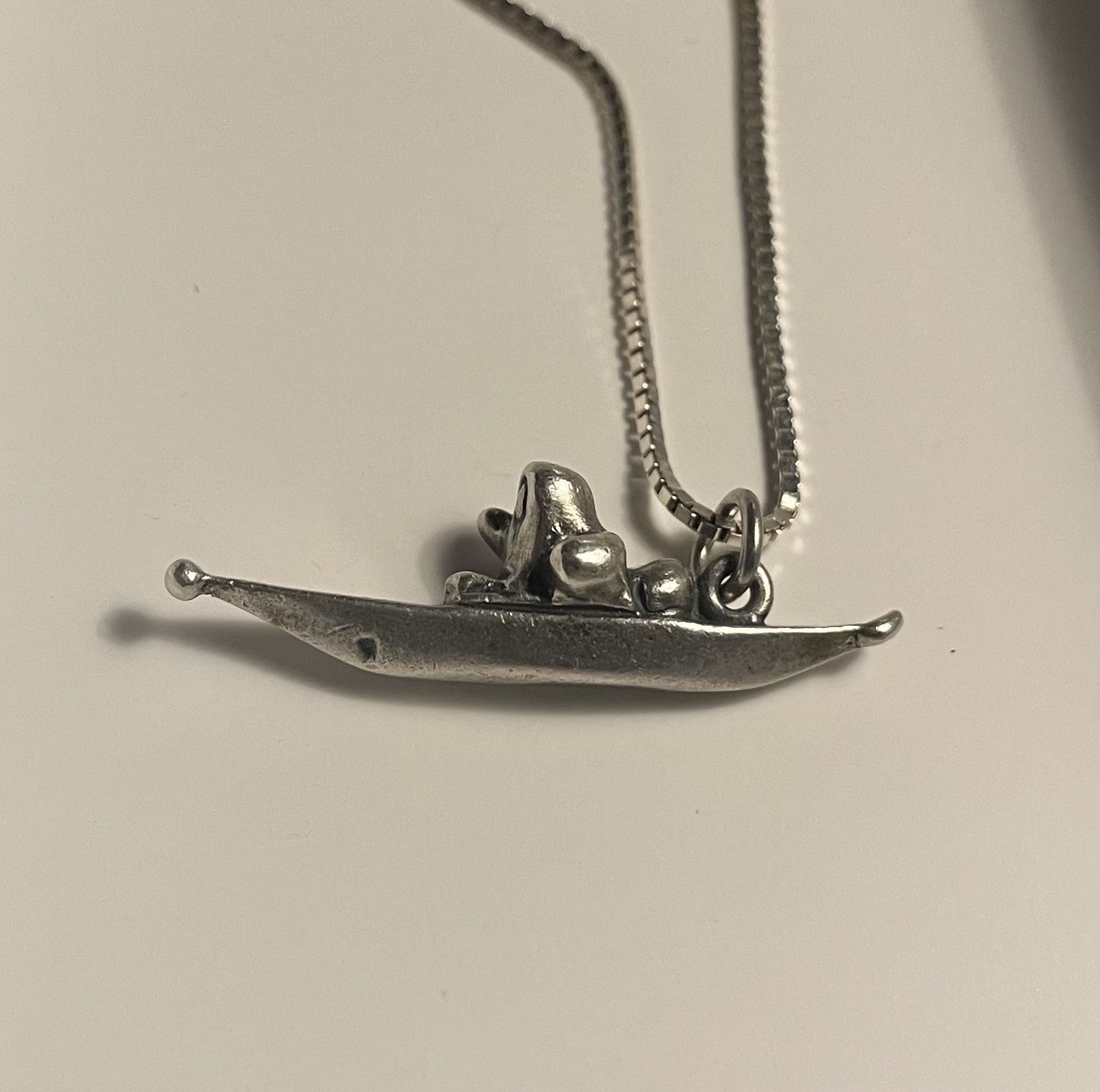 Greenlandic necklace in Sterling silver (not stamped), chain stamped 925 S