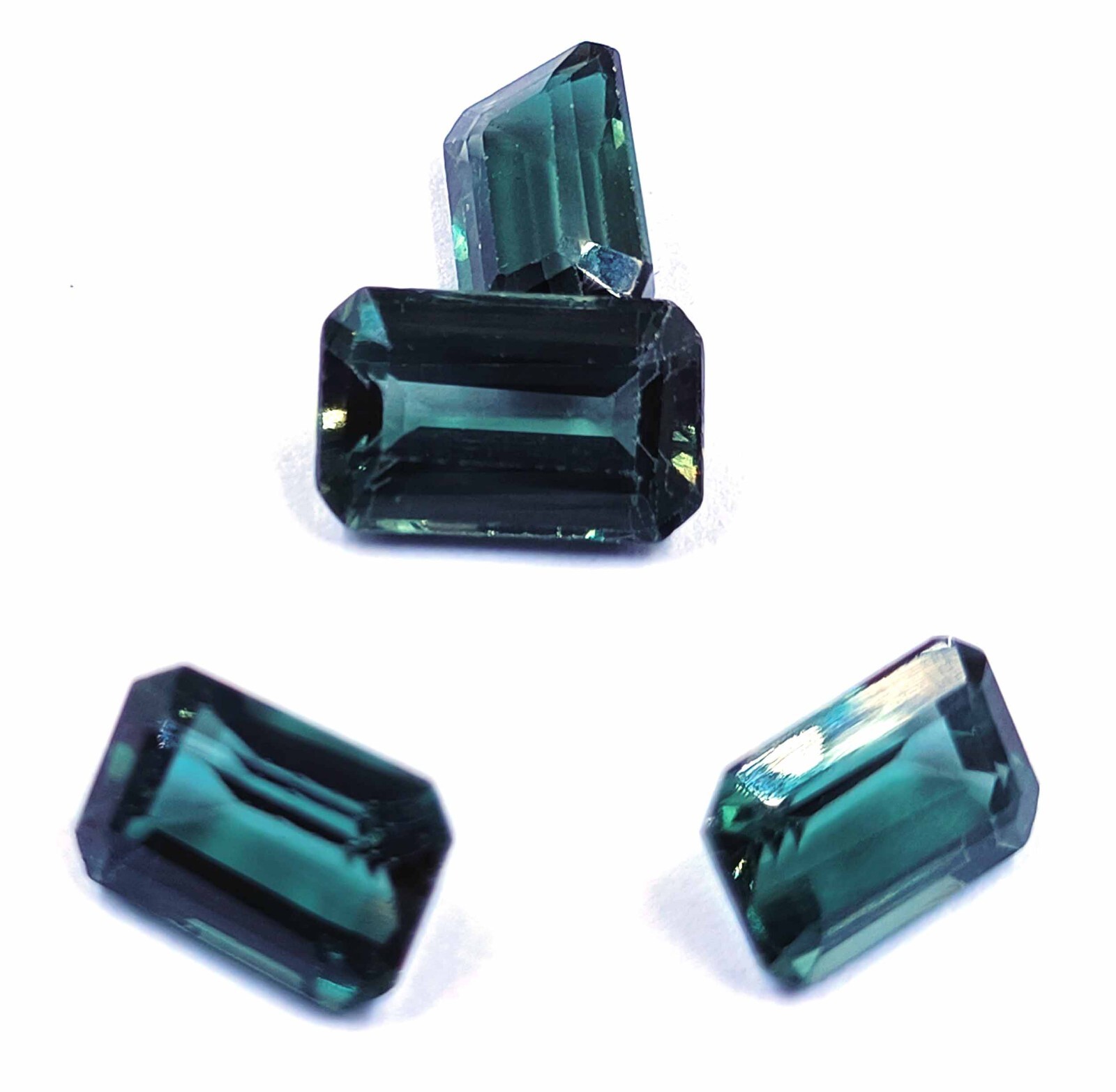 IGL Alexandrite Natural 12x8mm LOT Russian Color Changing Emerald Cut Loose 4N