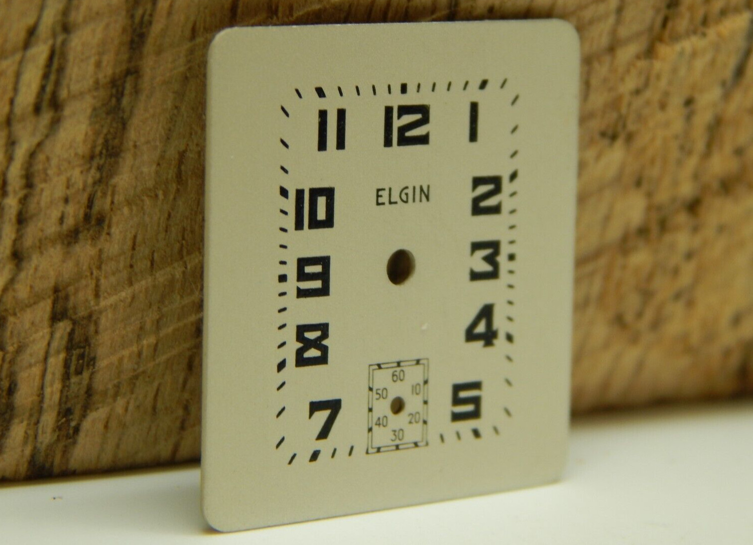 Beautiful Elgin Watch Dial 24.7mm Circa 1920’s or 1930’s NEW OLD STOCK