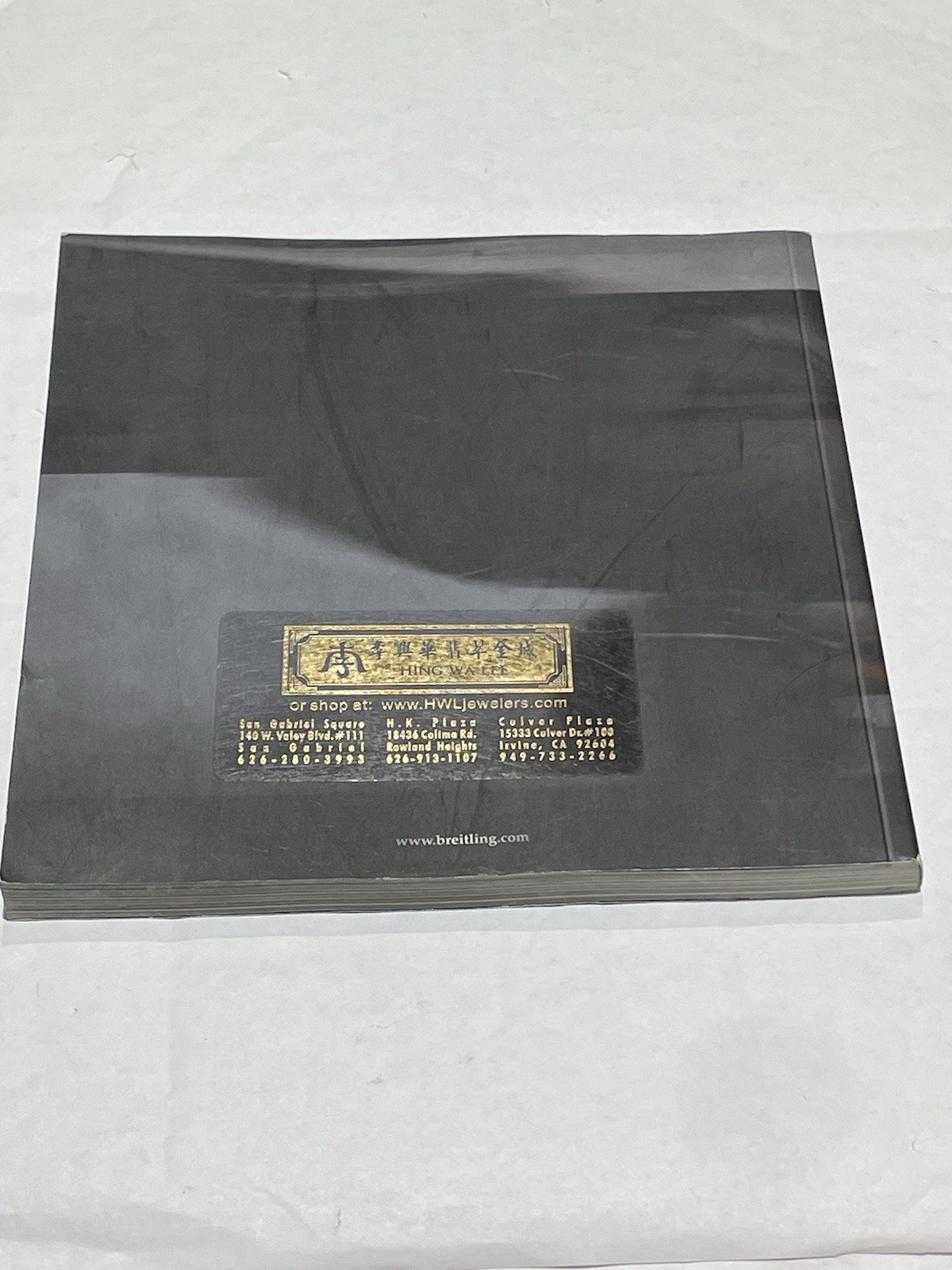 AUTHENTIC BREITLING 1884 INSTRUMENT FOR PROFESSIONALS CATALOG CHRONOLOG 02