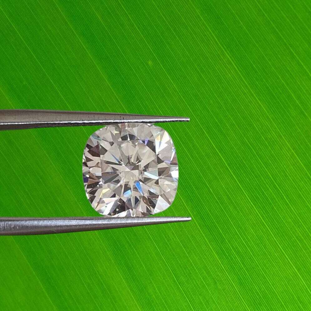 Cushion Cut 2 mm 3 mm 4 mm 5 mm 6 mm Lab Grown Diamond, CVD, Loose Diamond for E