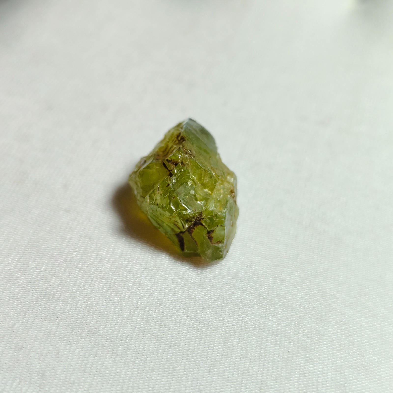 10.60 Ct Natural Alexandrite Loose Stone Uncut Raw Chrysoberyl Green Rough A-655