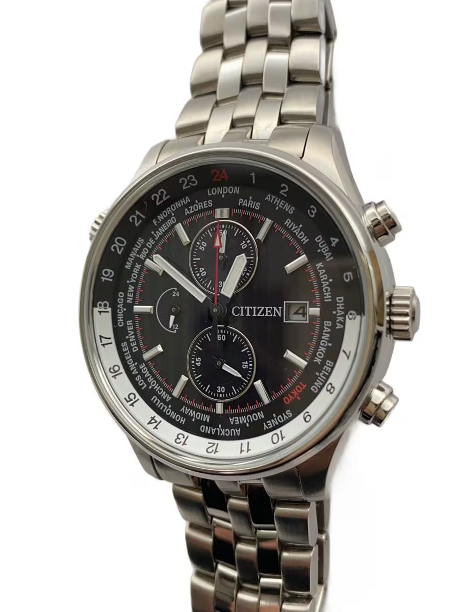 CITIZEN Quartz Watch Stainless BLK SLV B612 S126495