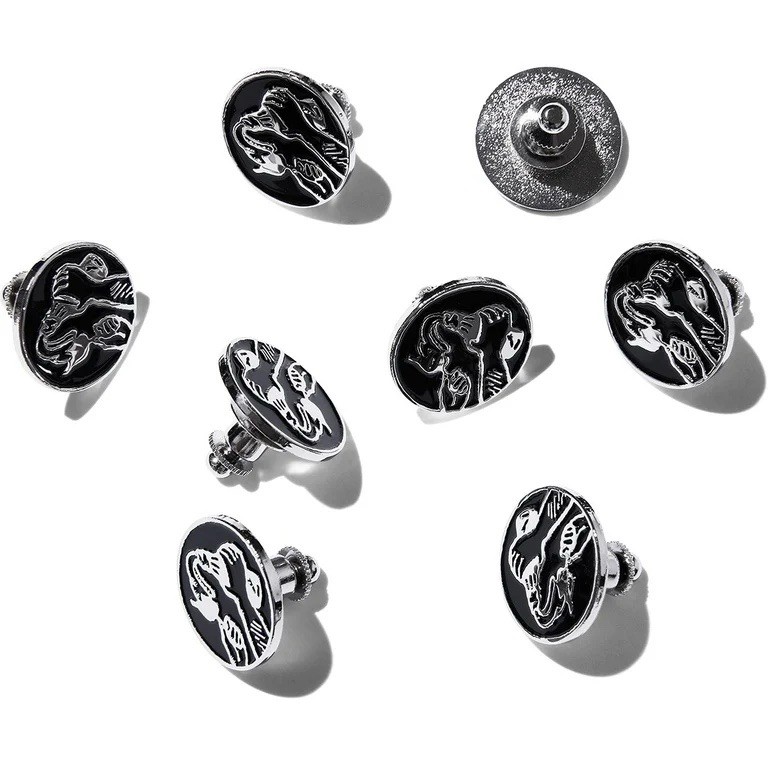Supreme Molotov Silver Enamel Pin 2018SS (Sold Out Collectors Item)