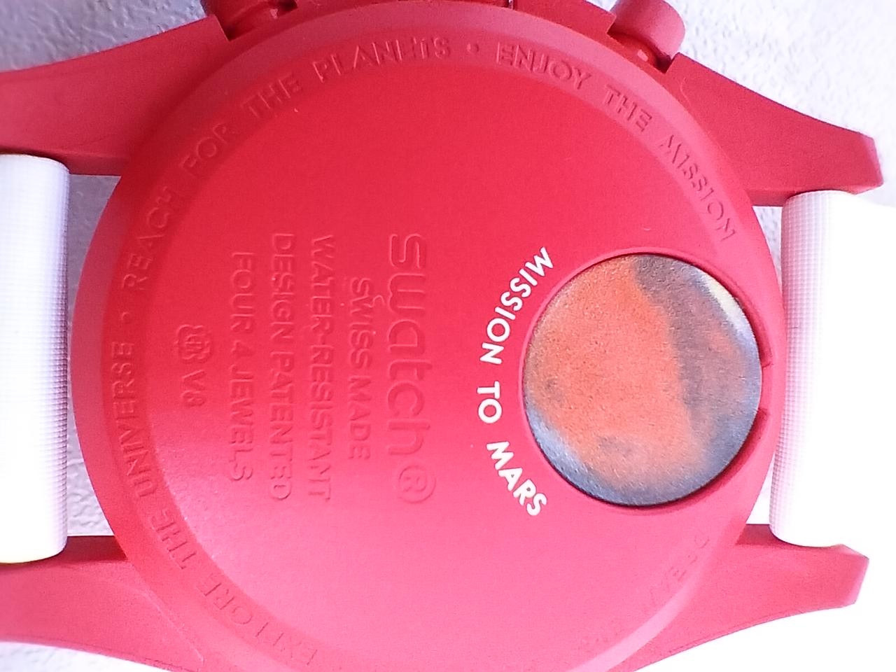 Omega x Swatch MoonSwatch Mission to Mars SO33R100 Red Bioceramic Quartz