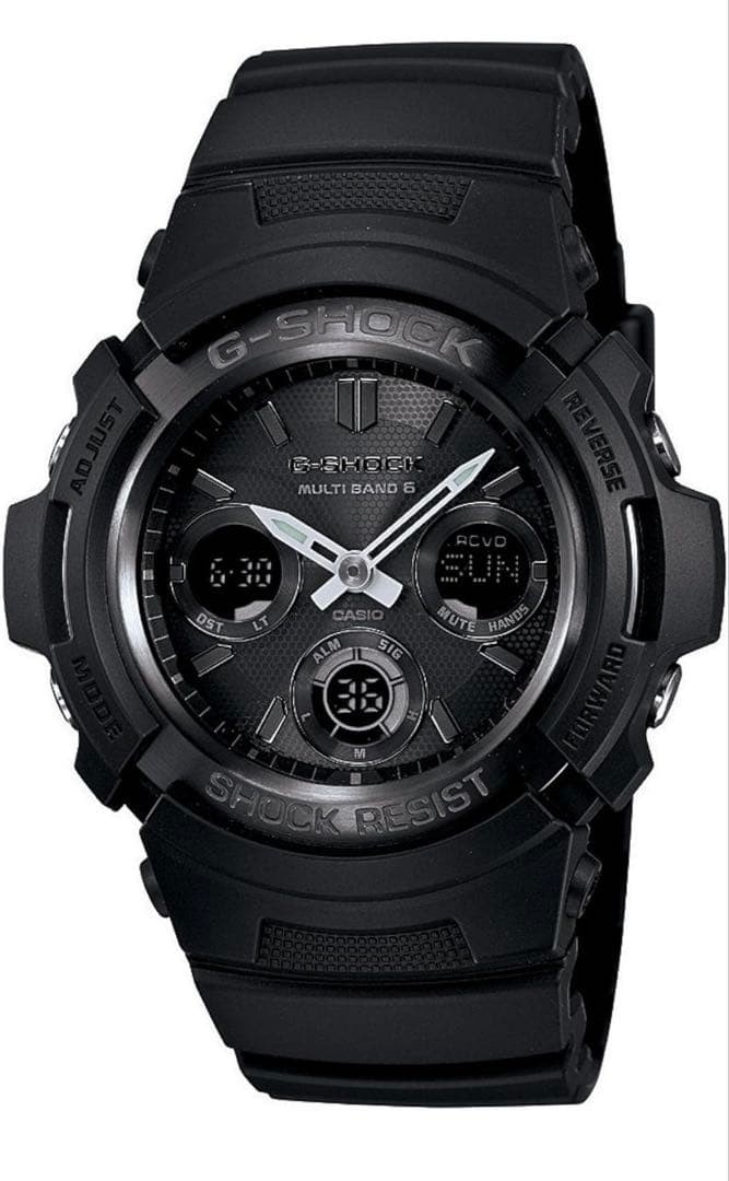 CASIO G-SHOCK AWG-M100B-1AER Tough Solar Multiband 6 20 BAR WR All Black Watch