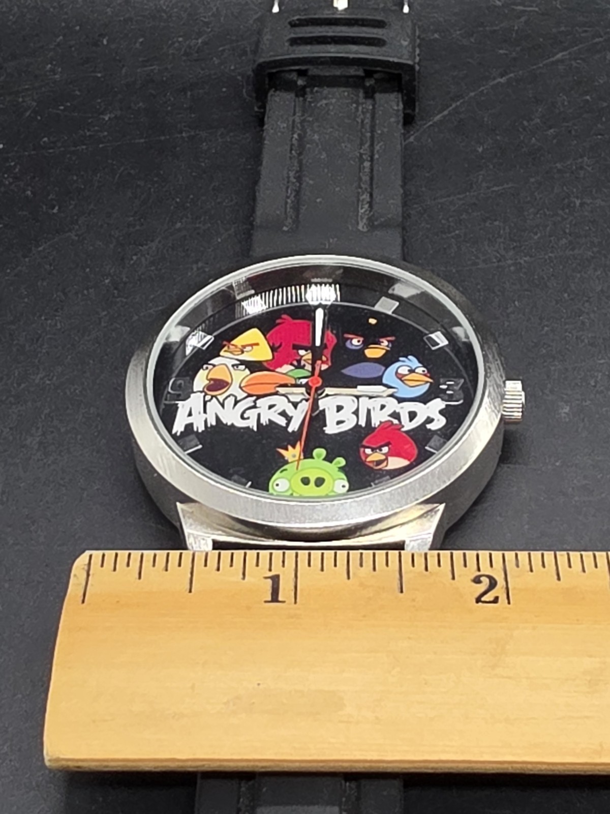 2009-13 HUGE ANGRY BIRD ROVIO ENERTAINMENT WATCH VIDEO GAME Needs New Battery