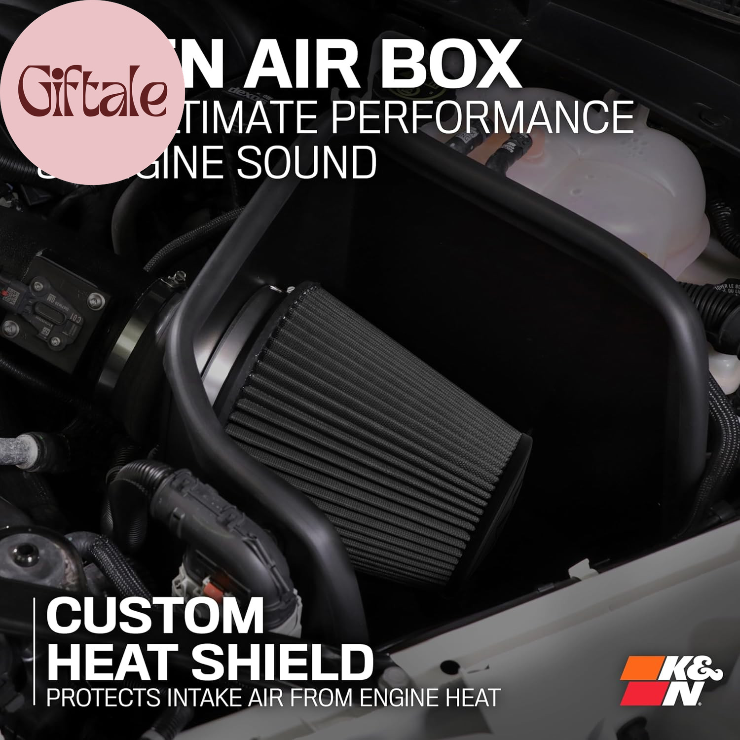 Cold Air Intake System: Dry-Flow Air Filter, Increase Performance & Towing: Comp