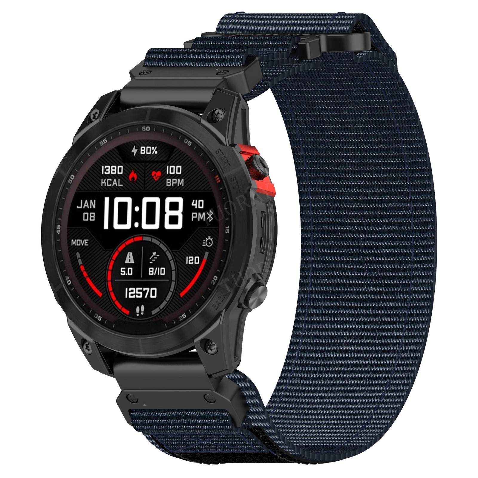 Wristband Nylon Band Strap for Garmin Fenix 8 7 7X 6 6X Pro 3 5 5X Plus Epix 965