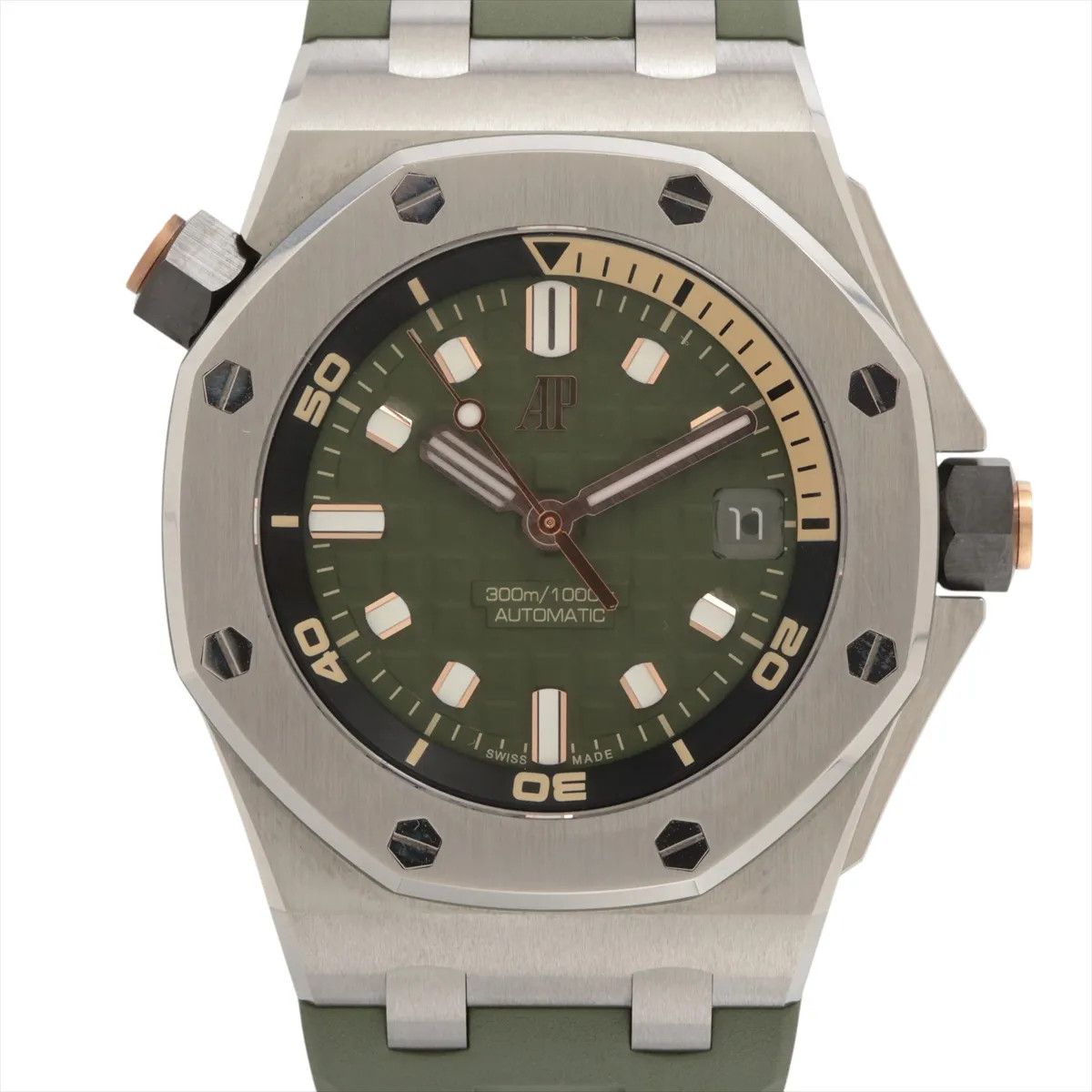 Audemars Piguet Royal Oak offshore diver 15720ST.OO.A052CA.01 SS SS & Rubber AT