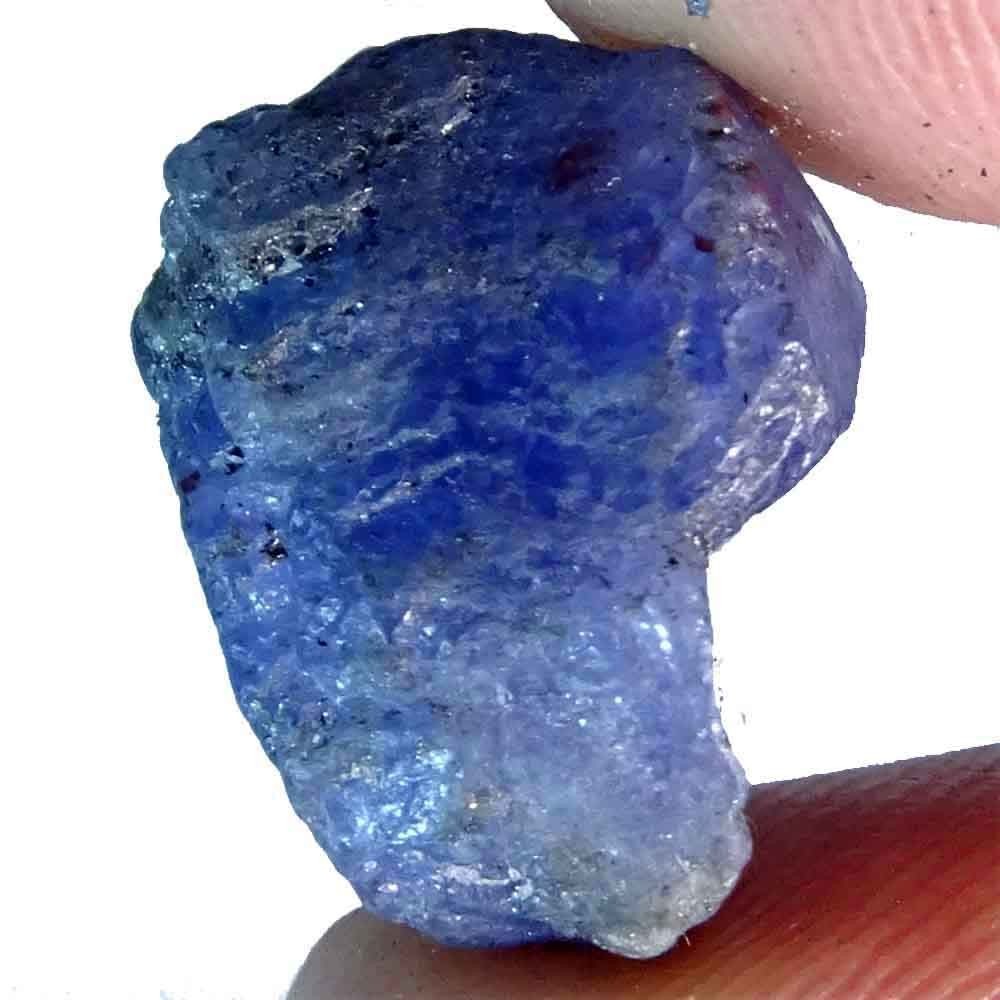100% Natural A+A Blue Top Tanzanite Rough Loose Gemstones 11.10 Cts .