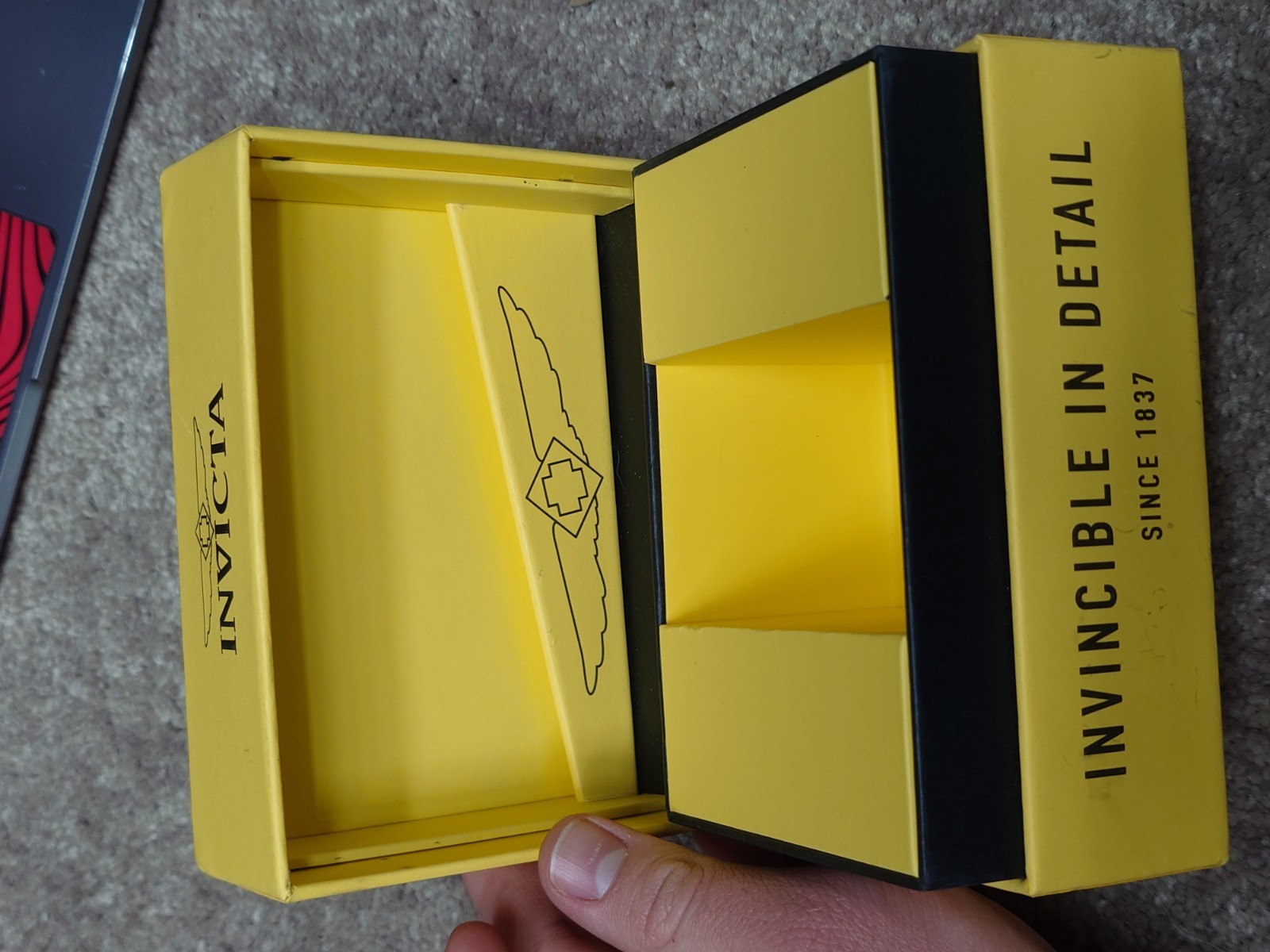 INVICTA Slim Men Stainless Steel Steel Turquoise dial 43404 Quartz With Box