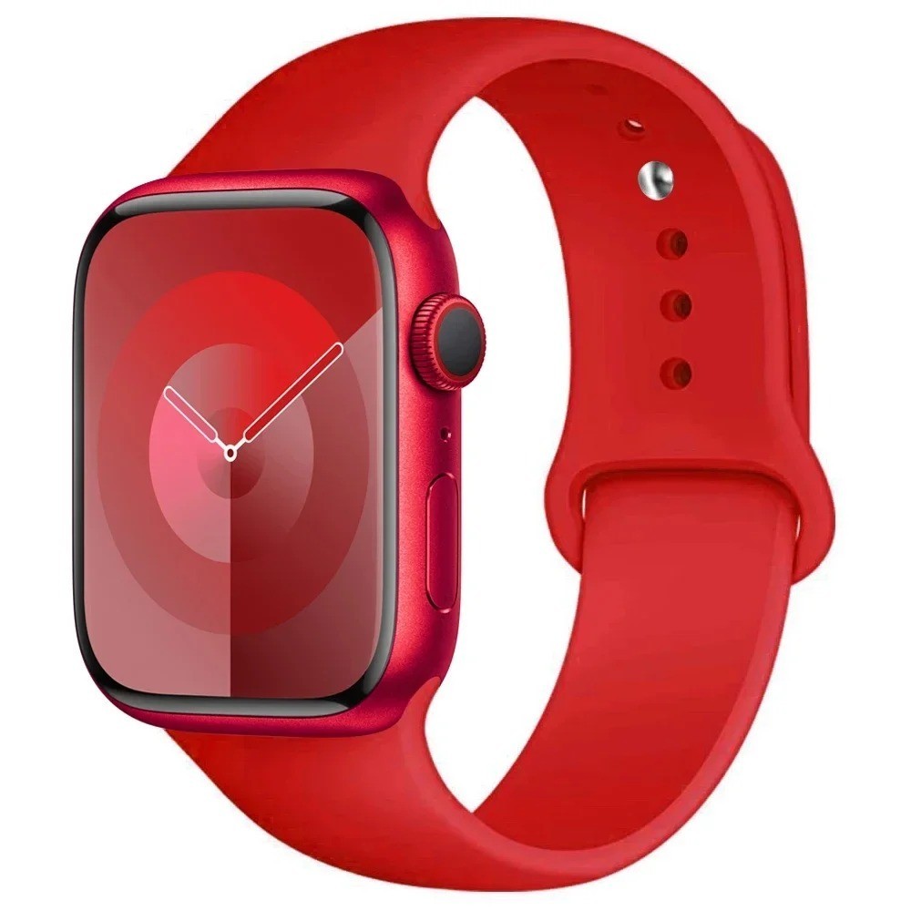 Silicone Sport Band for Smart Watch 38mm 40mm 41mm 44mm 45mm