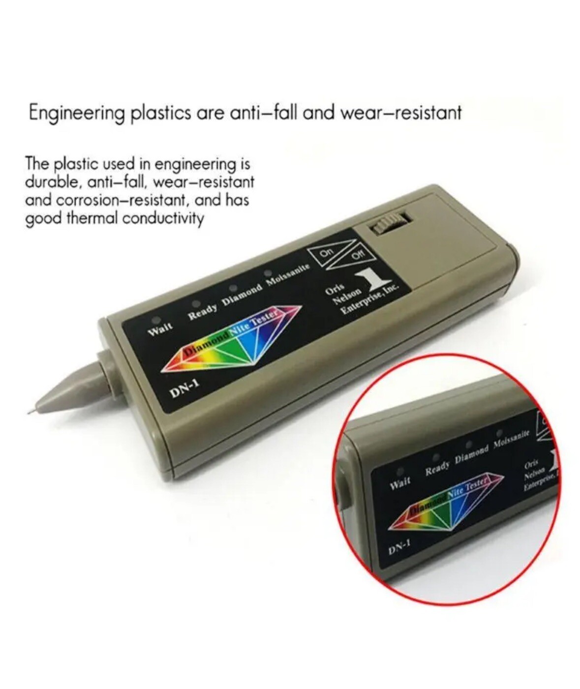 Diamond Nite Dual Tester For Diamonds and Moissanite DN-1 Great Quality