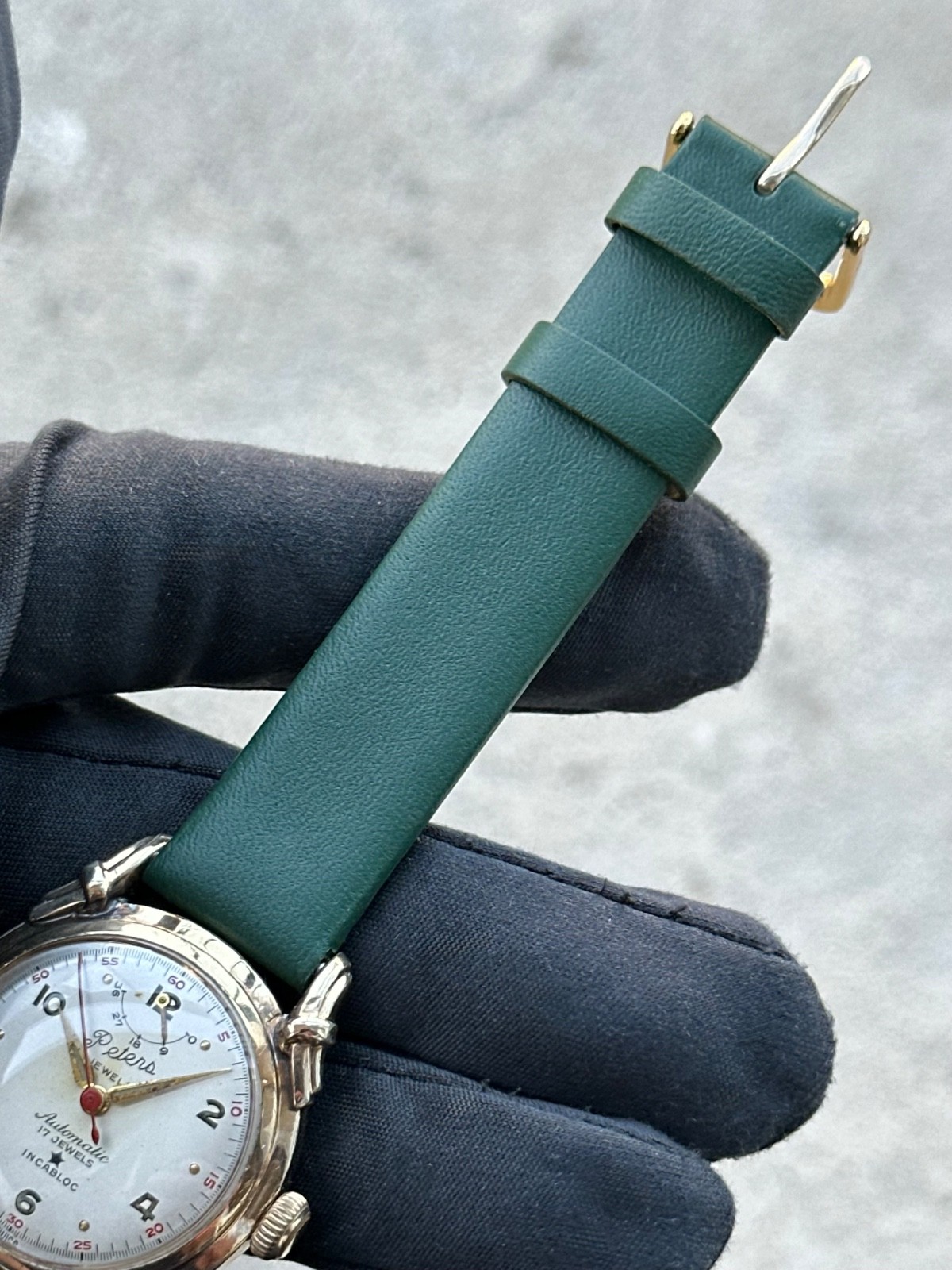 Vintage Peters Jewelry Power Reserve Indicator AS Automatic Caliber 1382N 32mm