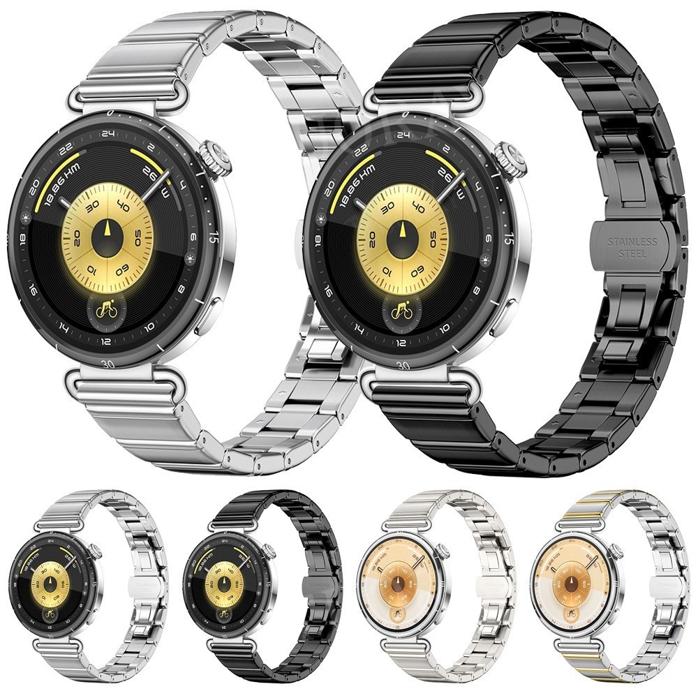18mm Luxury Stainless Steel Strap Band For Garmin Vivoactive 4S 3S Venu 2S 3S