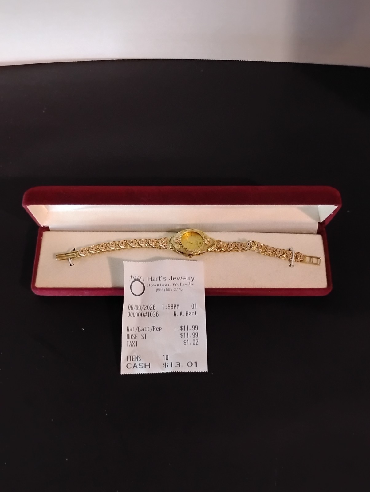 Geneve Classic 10 Kt Gold Watch Vintage YG W/ Rose Gold Beautiful & Working Rare