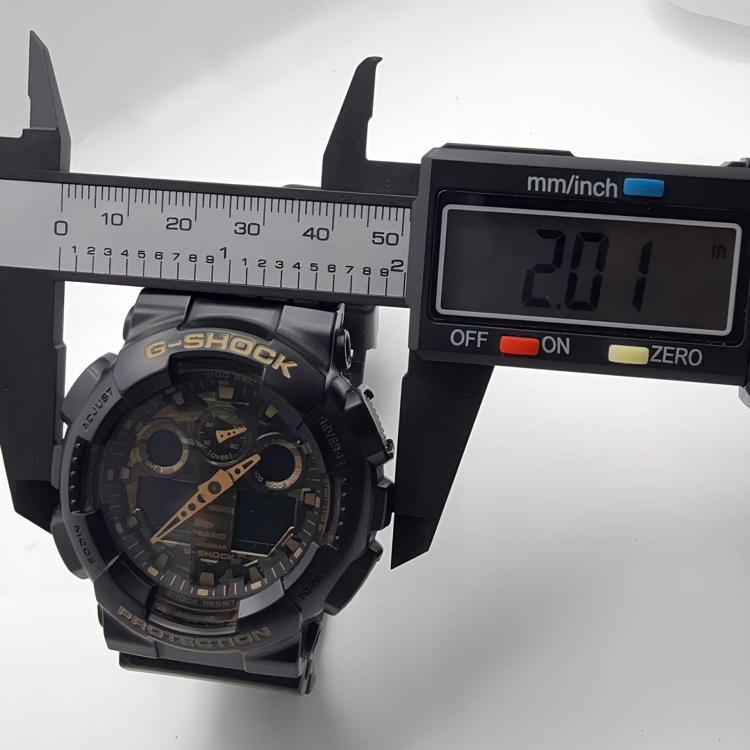 Excellent condition Casio G-Shock GA-100CF camouflage men’s watch.