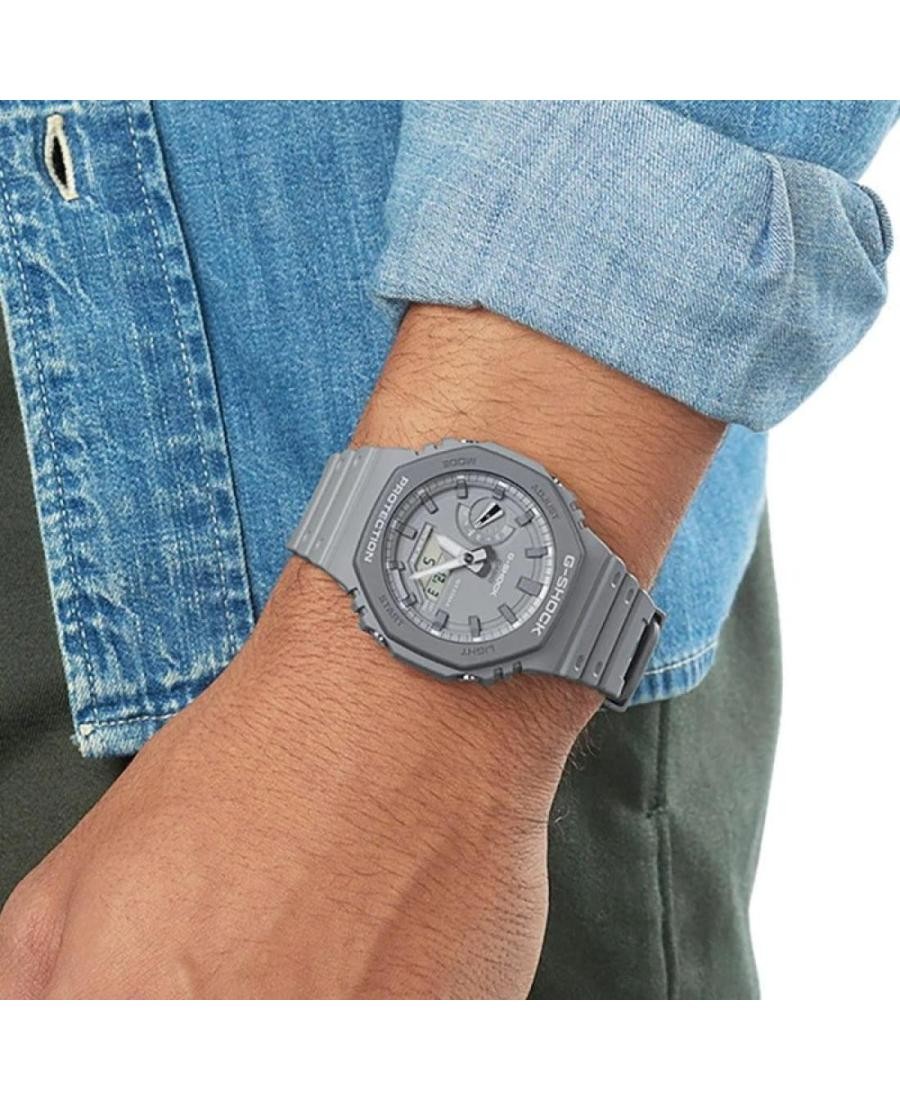 CASIO Men Digital Quartz Casual Watch Classic Dress Silver color Dial Waterproof