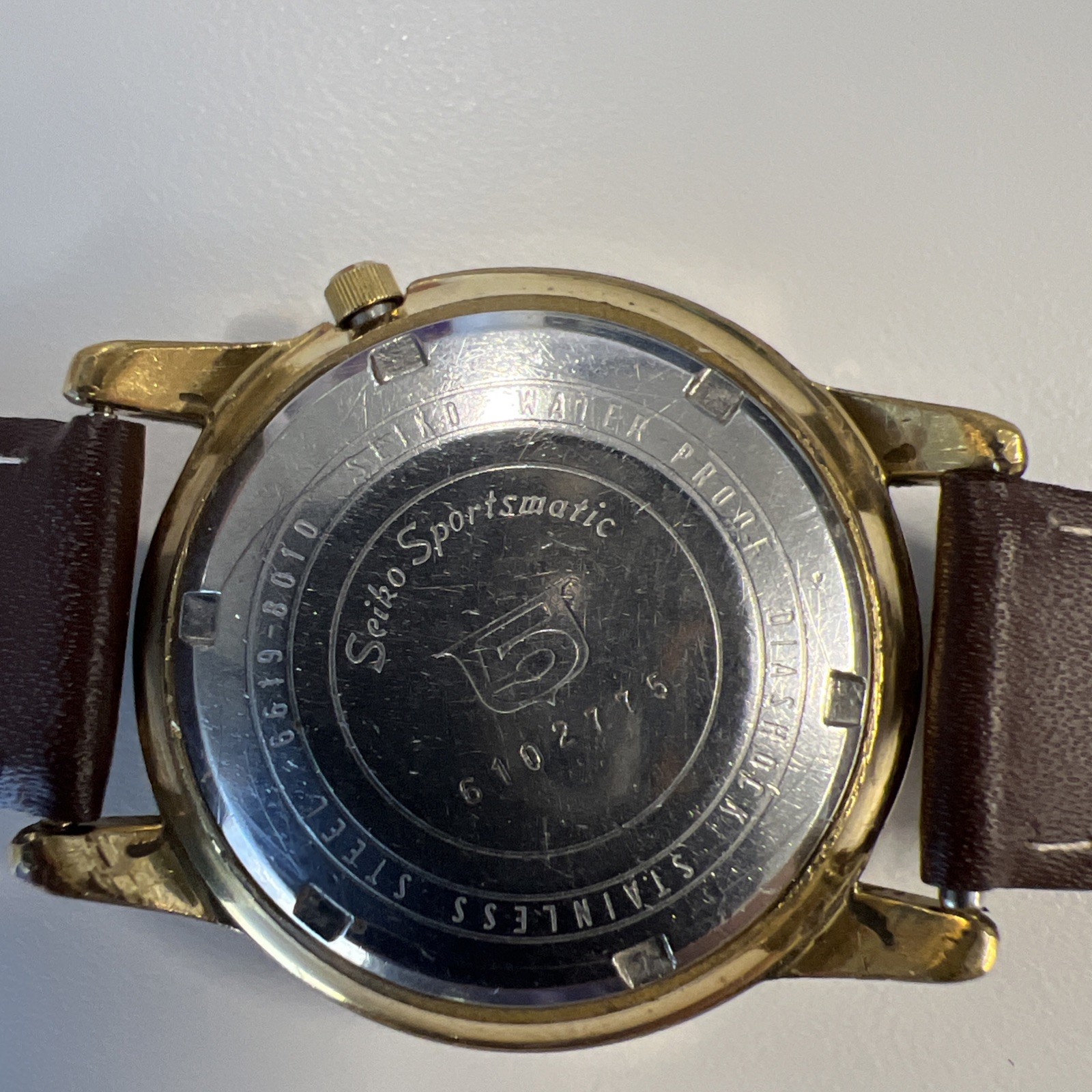 Vintage 1966 SEIKO WEEKDATER Sportsmatic Automatic- 6619-8010-JDM Working