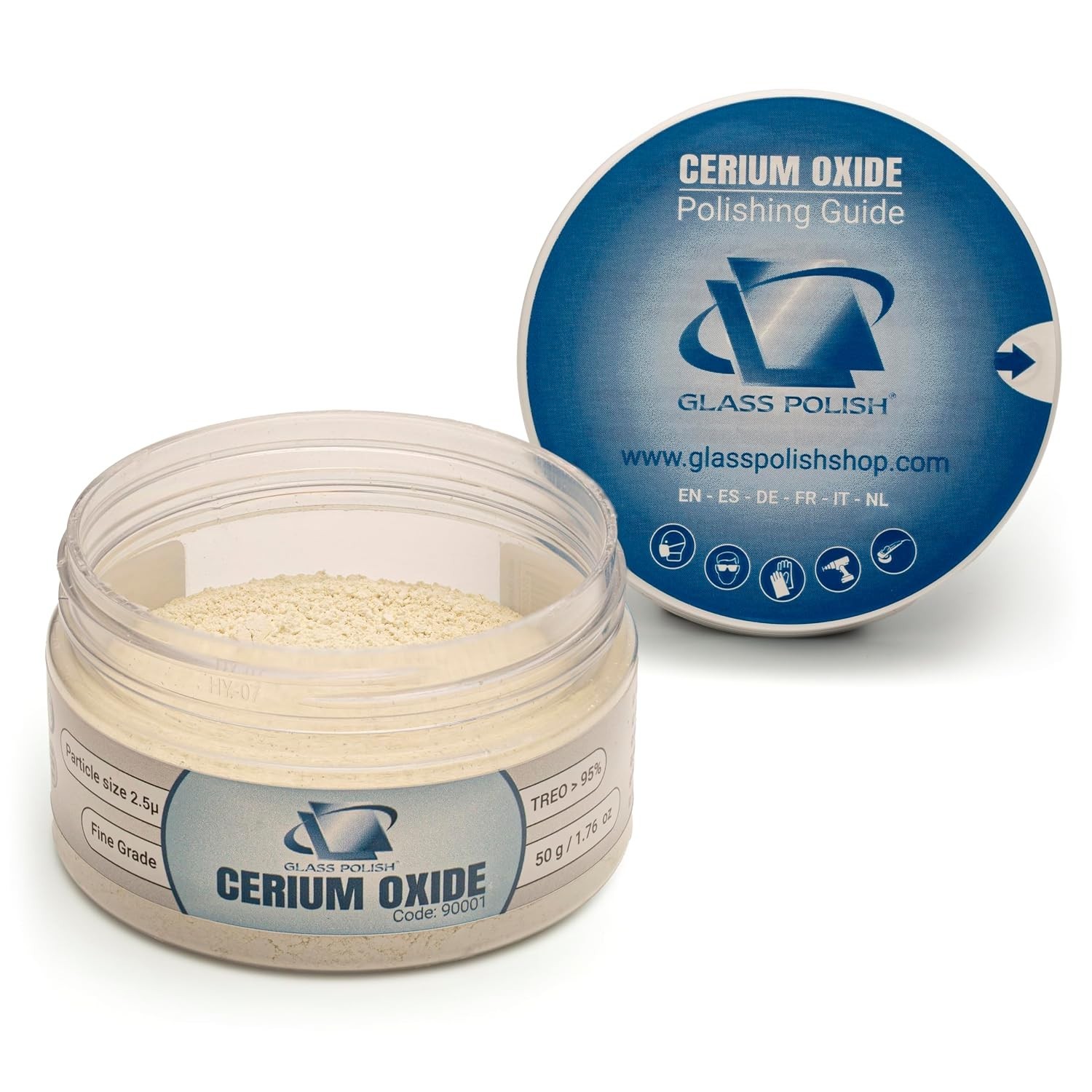 Professional-Grade 1.76oz Cerium Oxide – Easy Application with Video Support
