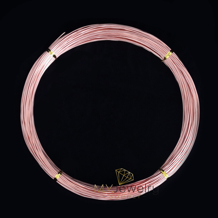 99.9% Pure Copper wire Half Hard Round 16 18 19 20 22 24 Gauge Made in USA