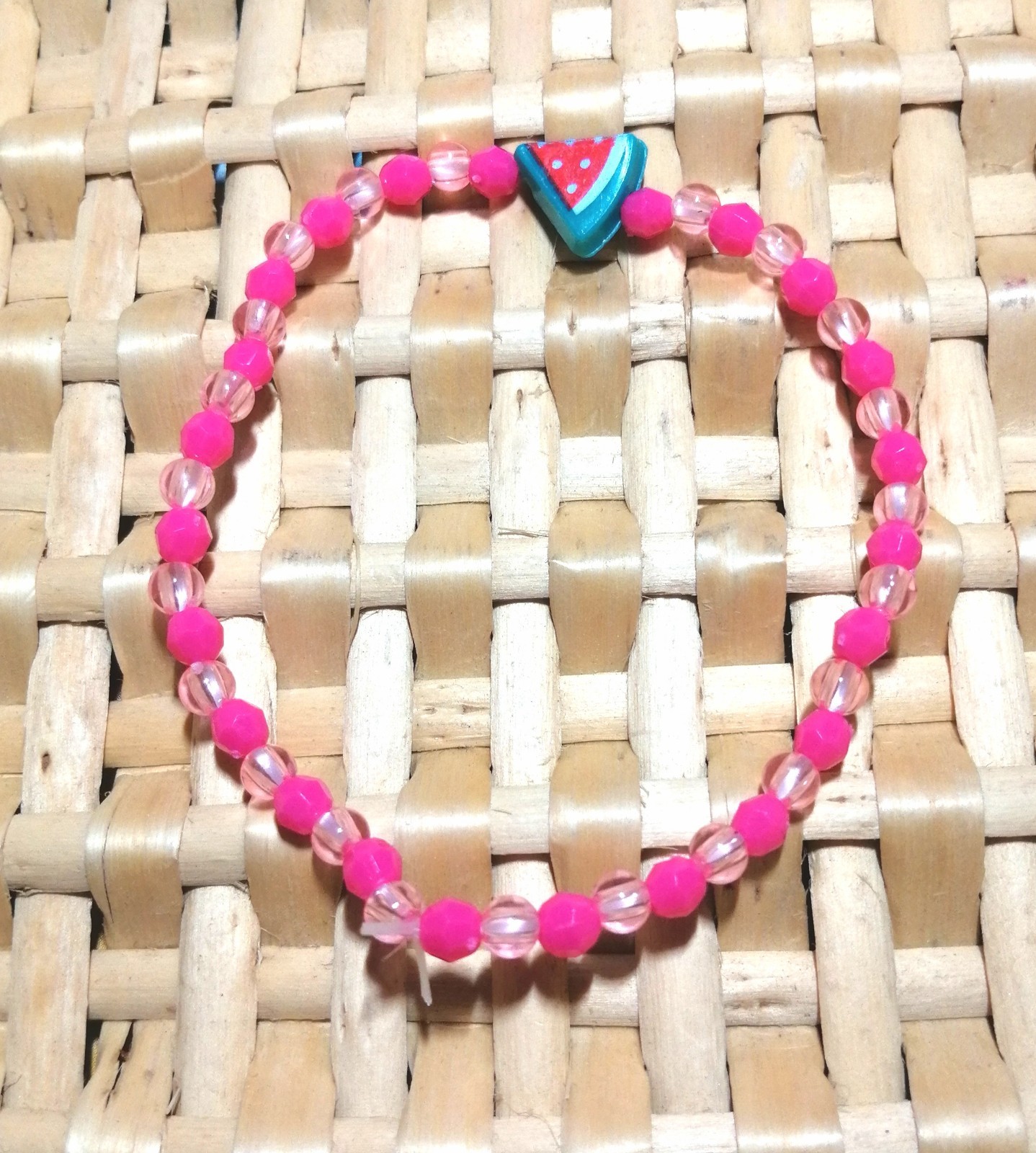 Boho Hippie Mixed Bead One Of A Kind Bracelet