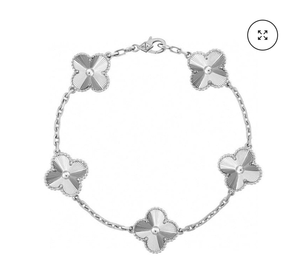 Silver Plated Stainless Steel Chain Bracelet Bangle Charm Cuff