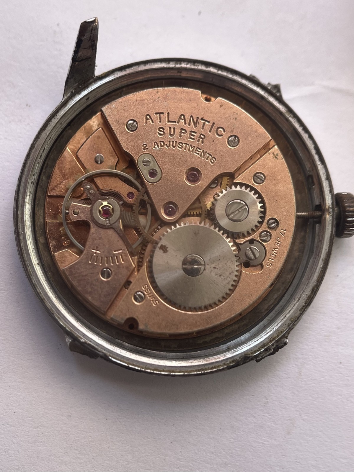VTG Swiss ETA Movement Lot 1113 2472 2879 2451 Benrus Atlantic Camy For Parts