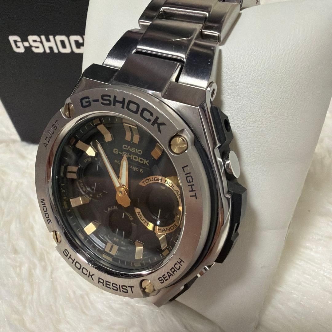 CASIO G SHOCK GST W110D 1A9JF Radio Solar Casio Watch