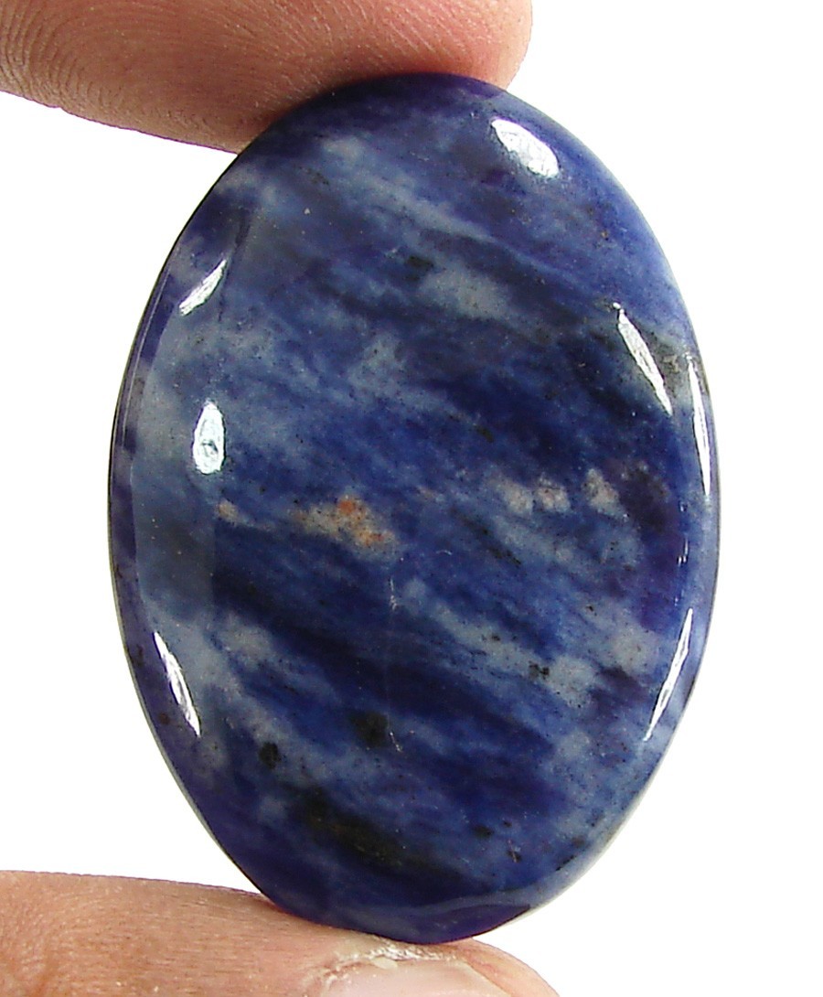 58.85 Ct Natural Blue Sodalite Loose Gemstone Cabochon Wire Wrap Stone – 2149