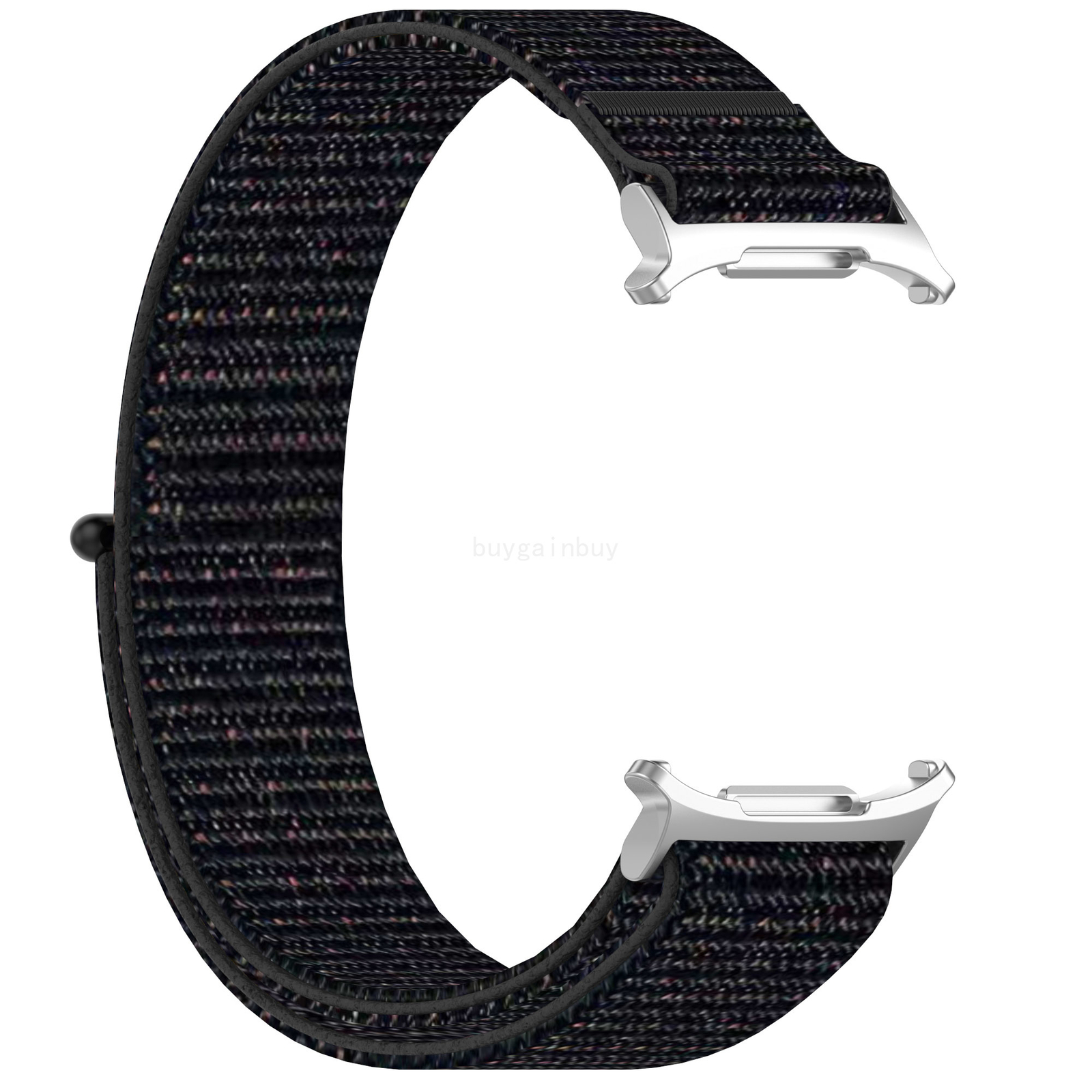 For Samsung Galaxy Watch 7 Ultra 47mm Woven Nylon Fabric Strap Bracelet Band