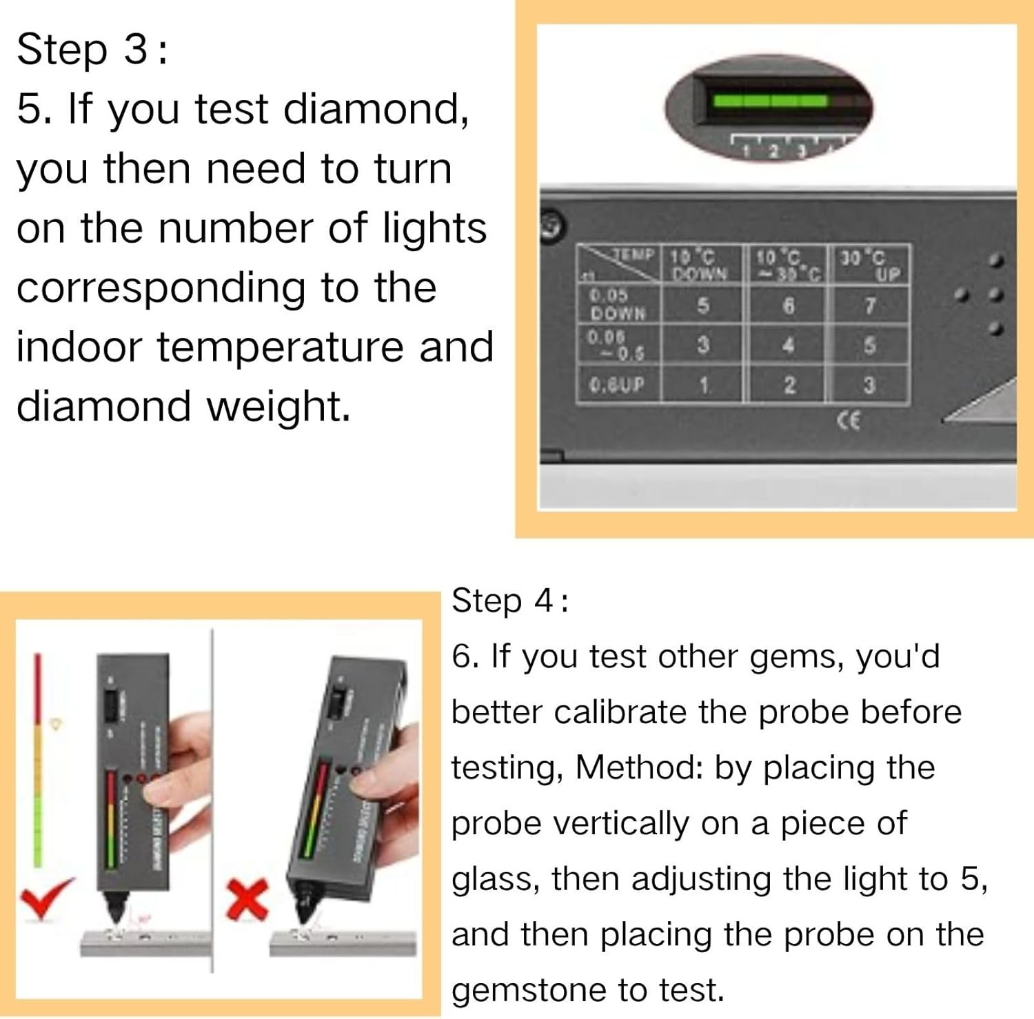 Essential Diamond Tester Pen with Stylus and Leather Pouch – Lightweight Design