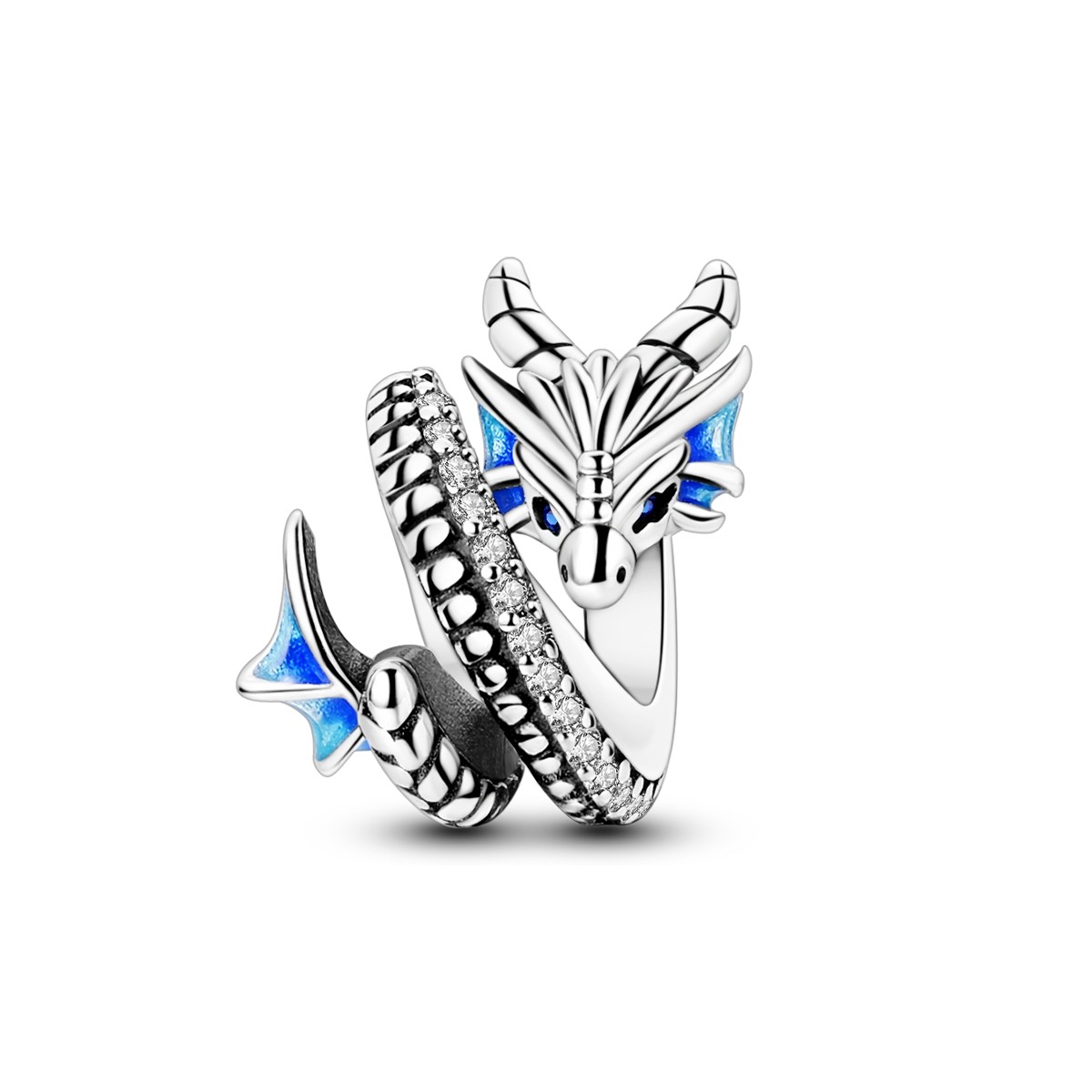 LAZA Original 925 Sterling Silver DIY Charm Cute Animal Zoo fit Women Bracelets