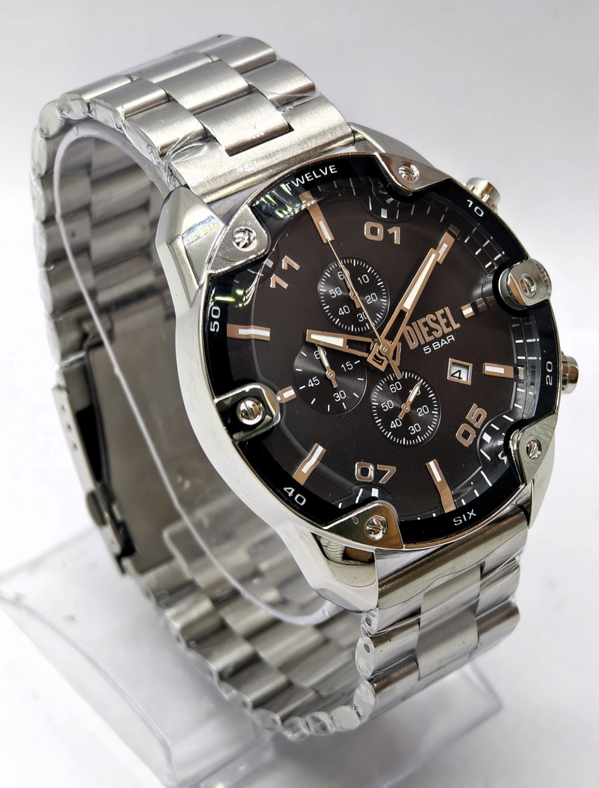 Good Diesel Spiker ”ONLY THE BRAVE” Chronograph Quartz Men’s Wrist Watch