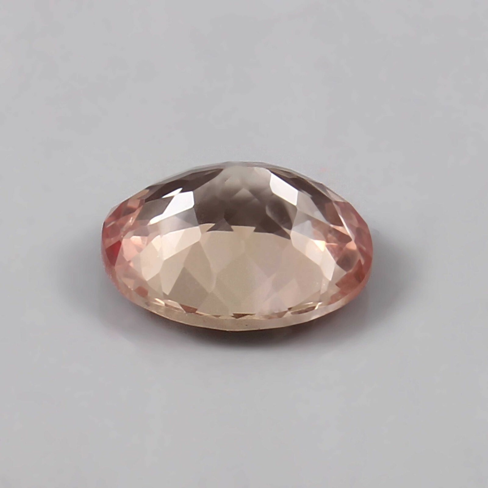 Natural Flawless Ceylon Padparadscha Sapphire Oval Cut Loose Gemstone 7.20 Ct