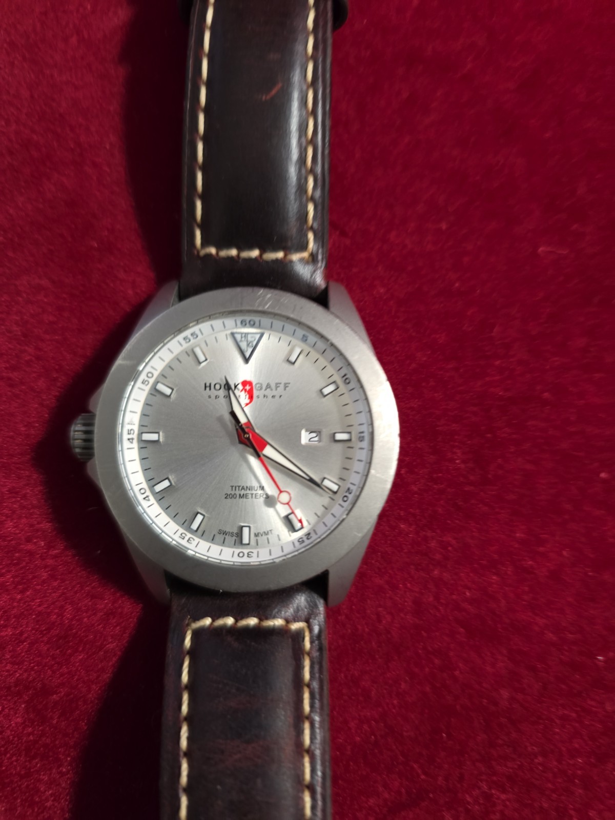 Hook & Gaff Watch Co Sportfisher II Classic 41mm Quartz