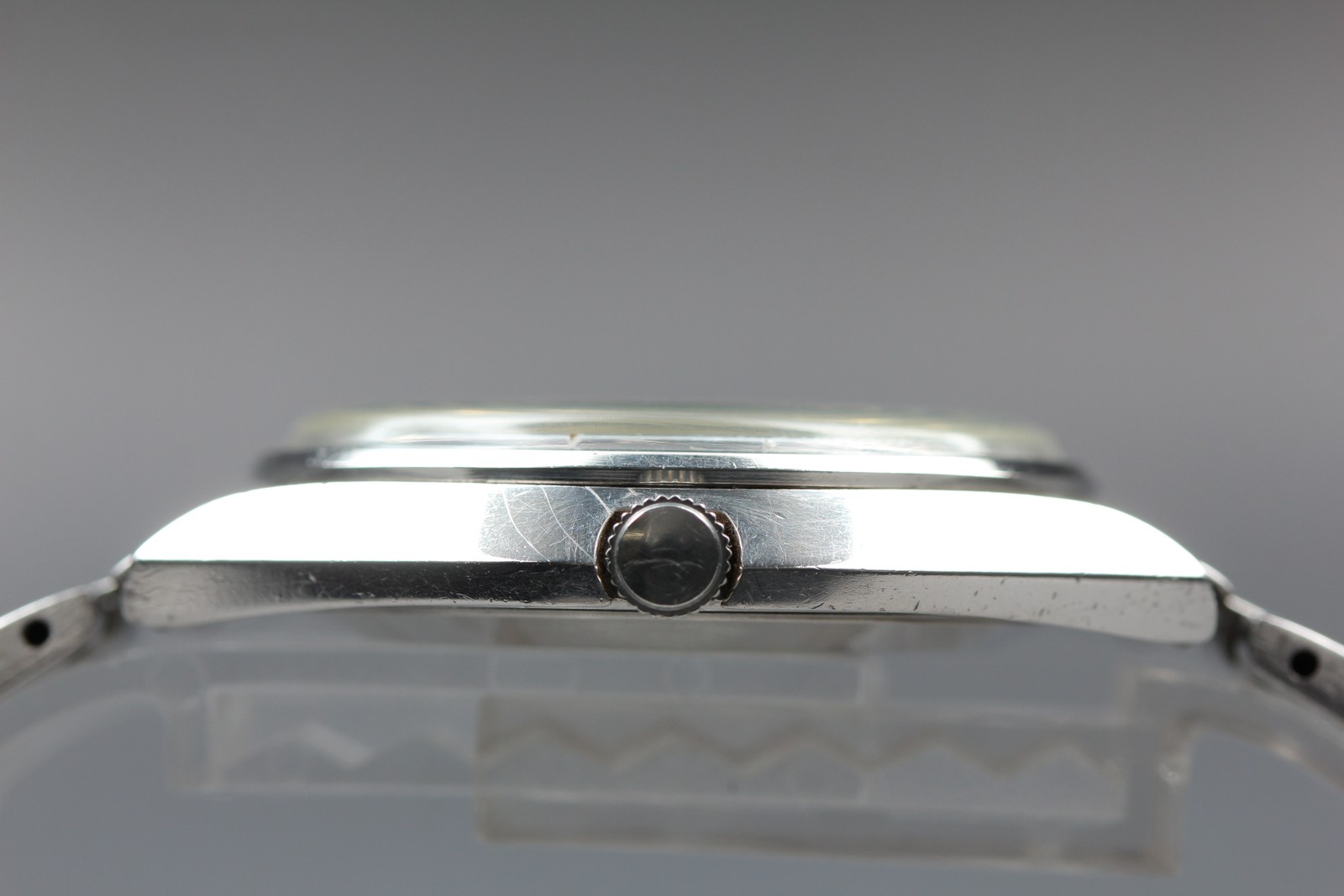 Vintage 【Exc+5 】 Seiko Lord Matic 5606-7010 Day Date Silver AT Men’s Watch Japan