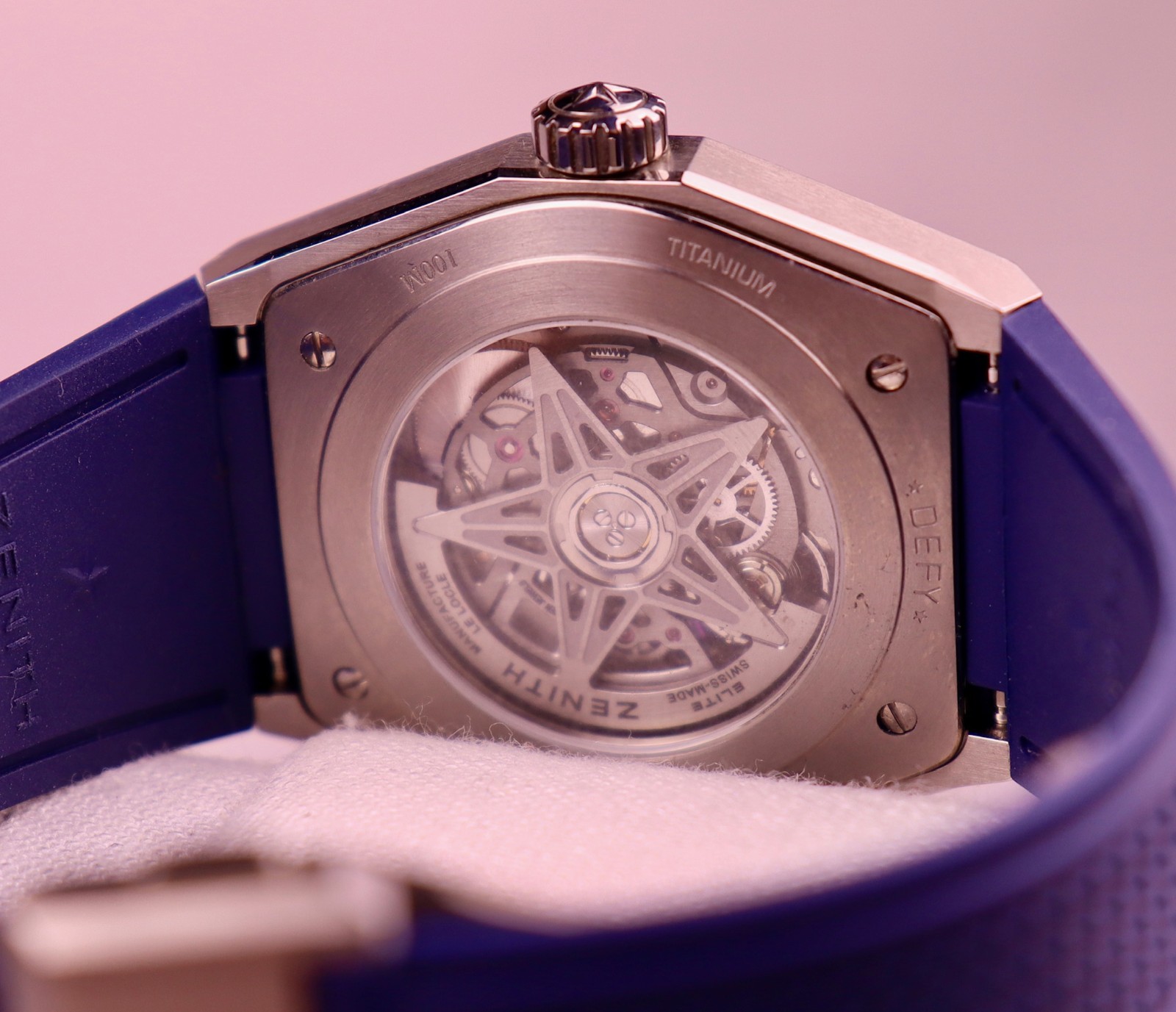 Case #551 — Zenith Defy Classic Blue Ref. 95.9000.670/51.R584