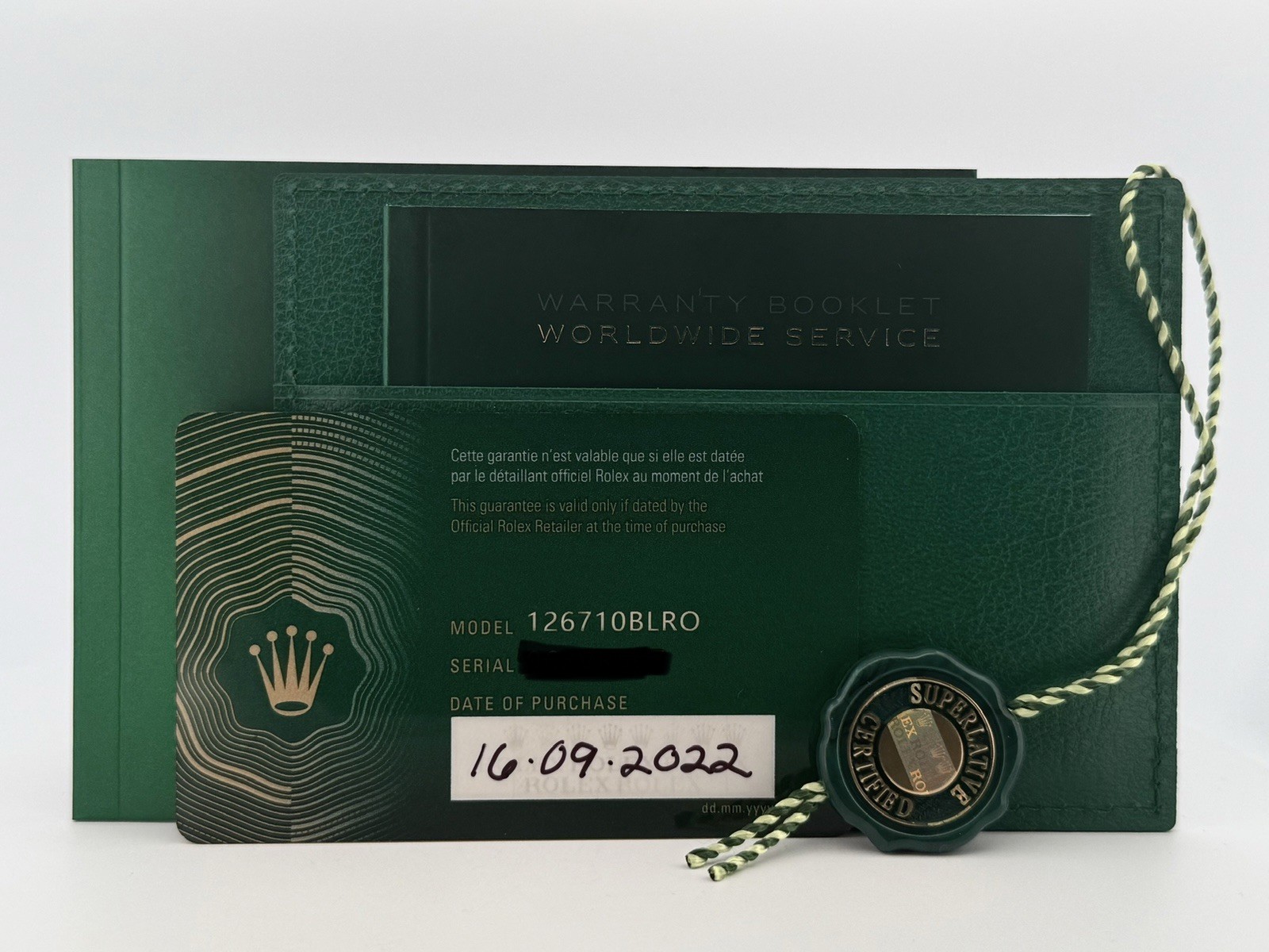 Rolex Pepsi GMT-Master II Ref 126710BLRO Stainless Steel Oyster Bracelet 40mm