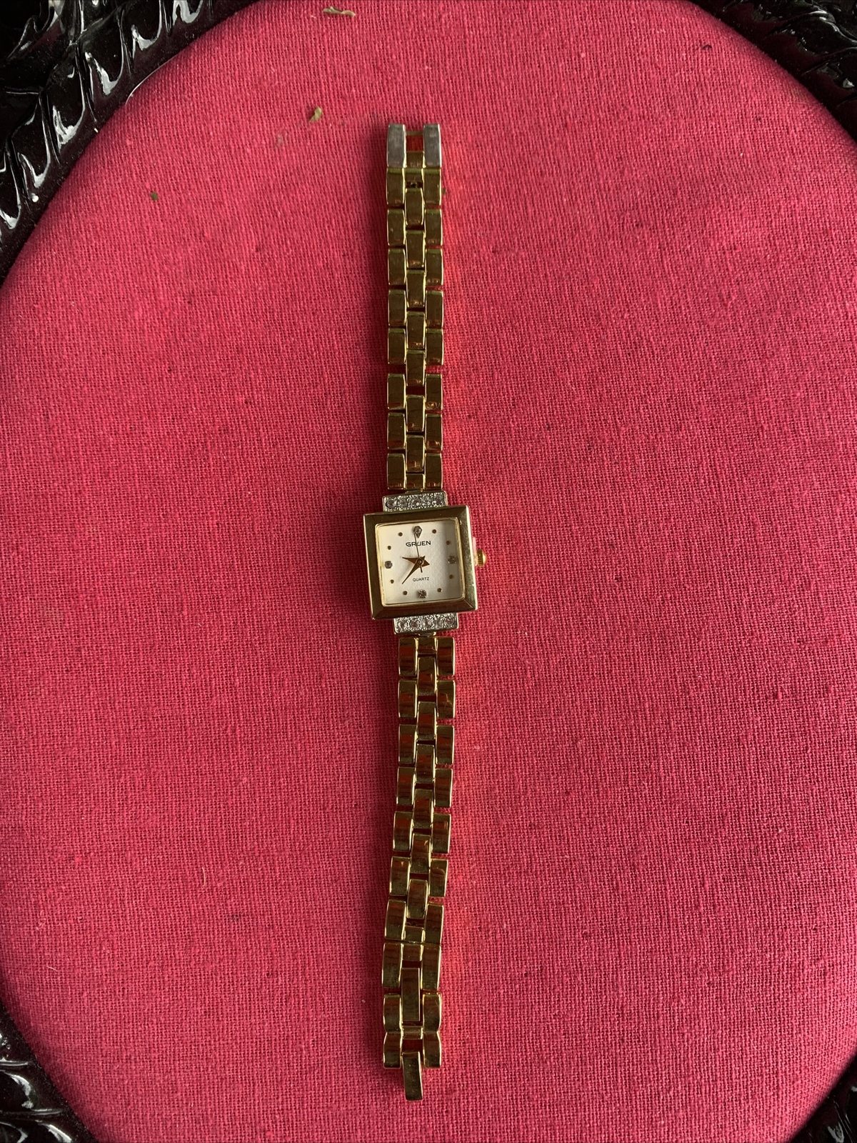 Gruen GR7984 womens wrist watch, reversible band, new