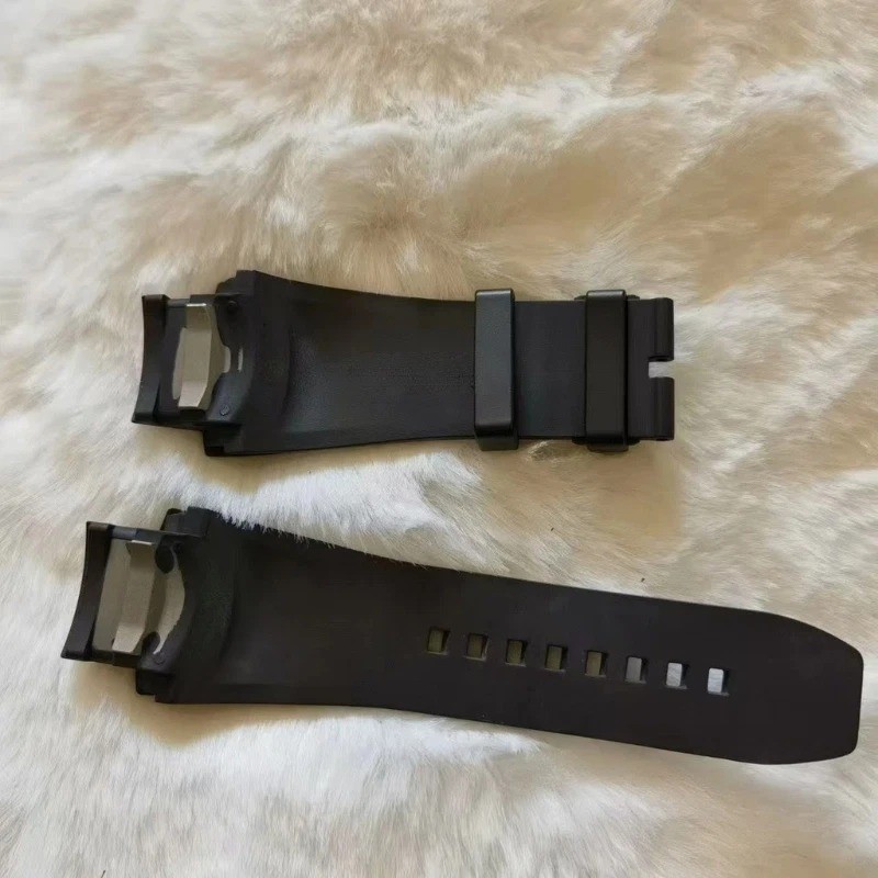 FKM Rubber Watch Strap Large Size Replacement For Richard Mille RM028